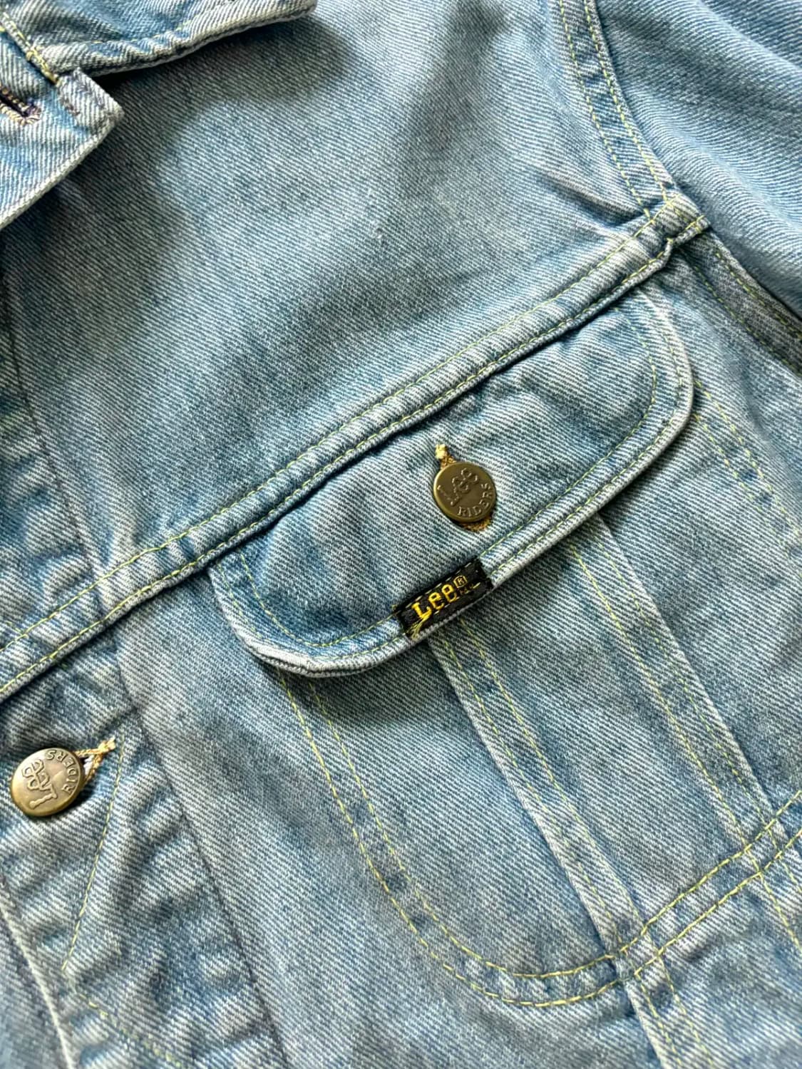 70's Lee 101J 데님 트러커 자켓 100~105 상품이미지3