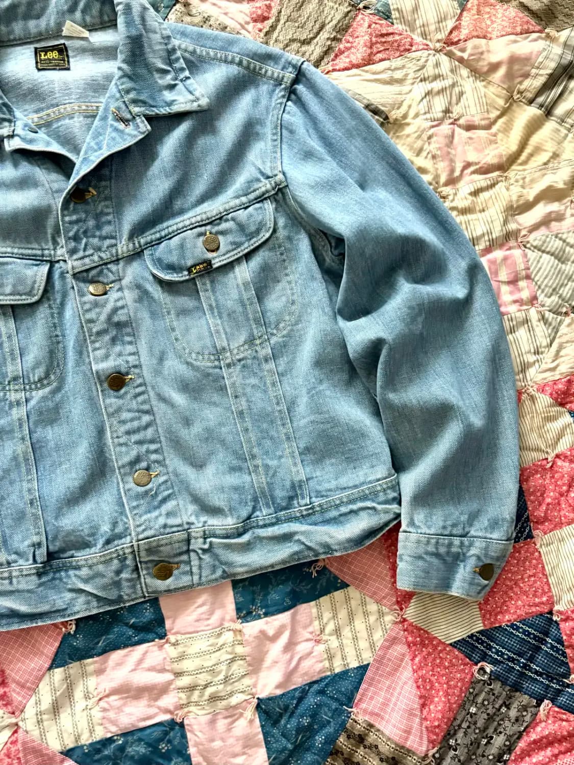 70's Lee 101J 데님 트러커 자켓 100~105 상품이미지6