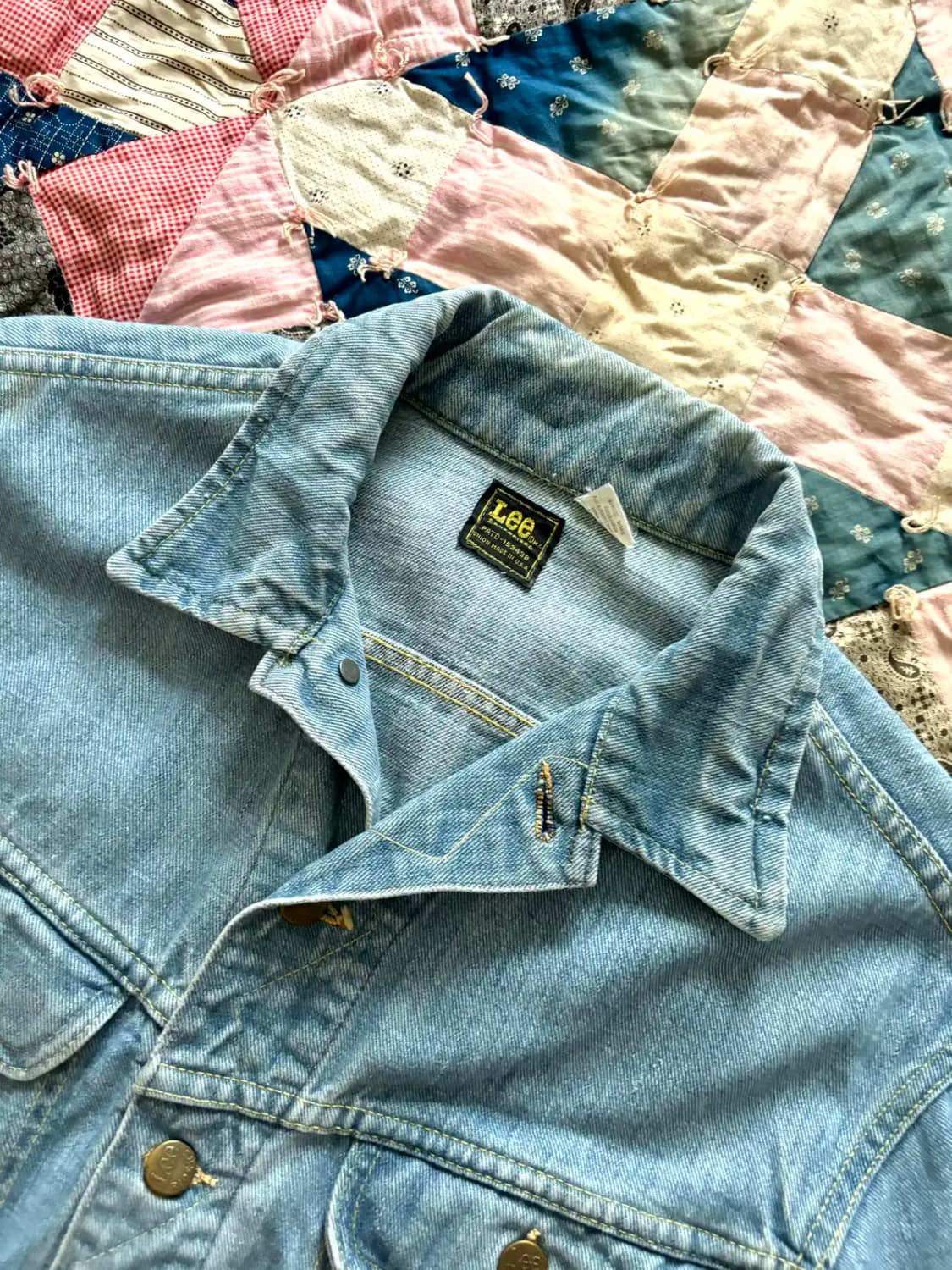 70's Lee 101J 데님 트러커 자켓 100~105 상품이미지7