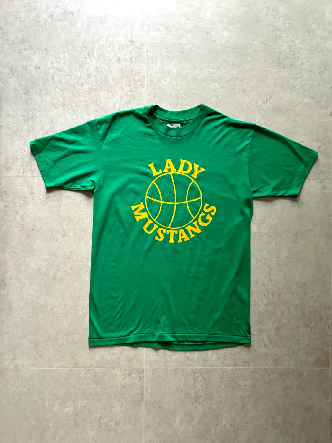 80's HANES 'LADY MUSTANHS' 티셔츠 L(100) 상품이미지1