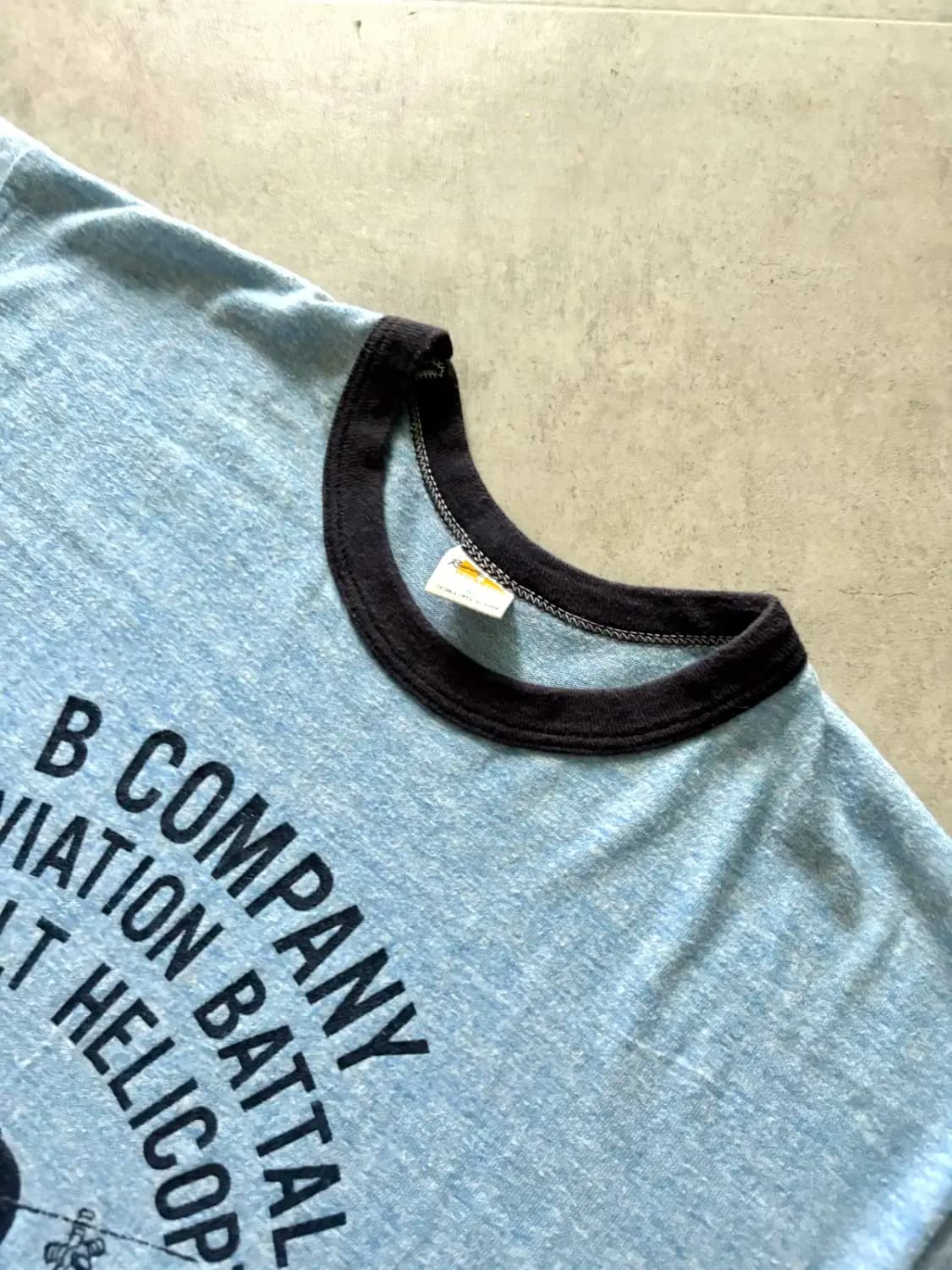 70's Russell 링거 티셔츠 L(100) 상품이미지5