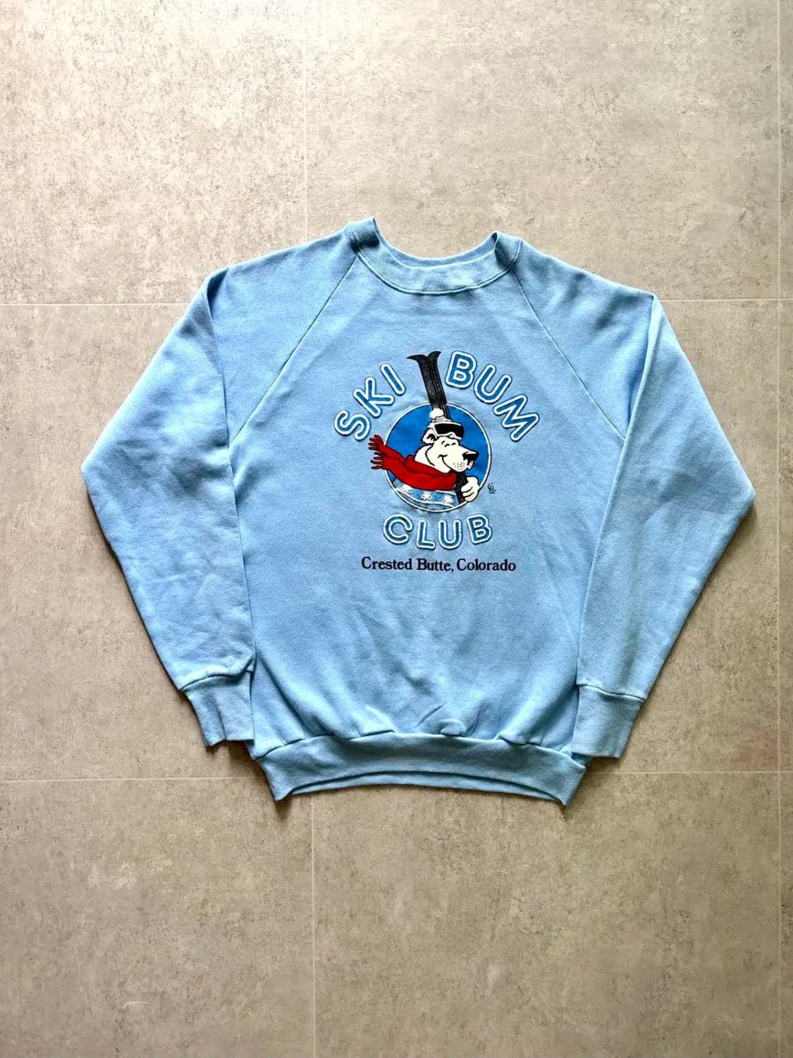 80's Fruit of the Loom 스웻셔츠 M(100) 데드스탁 상품이미지1