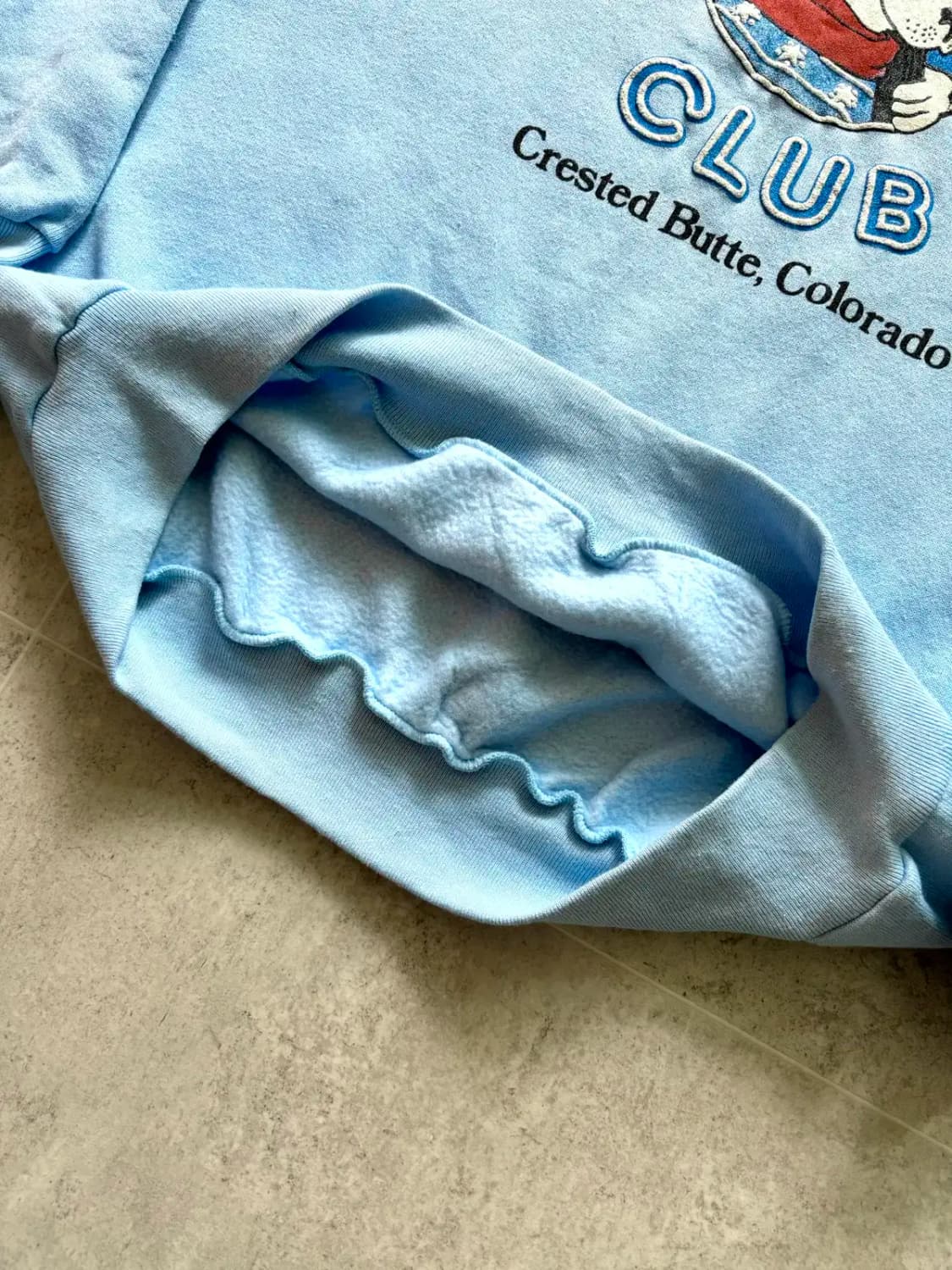 80's Fruit of the Loom 스웻셔츠 M(100) 데드스탁 상품이미지5