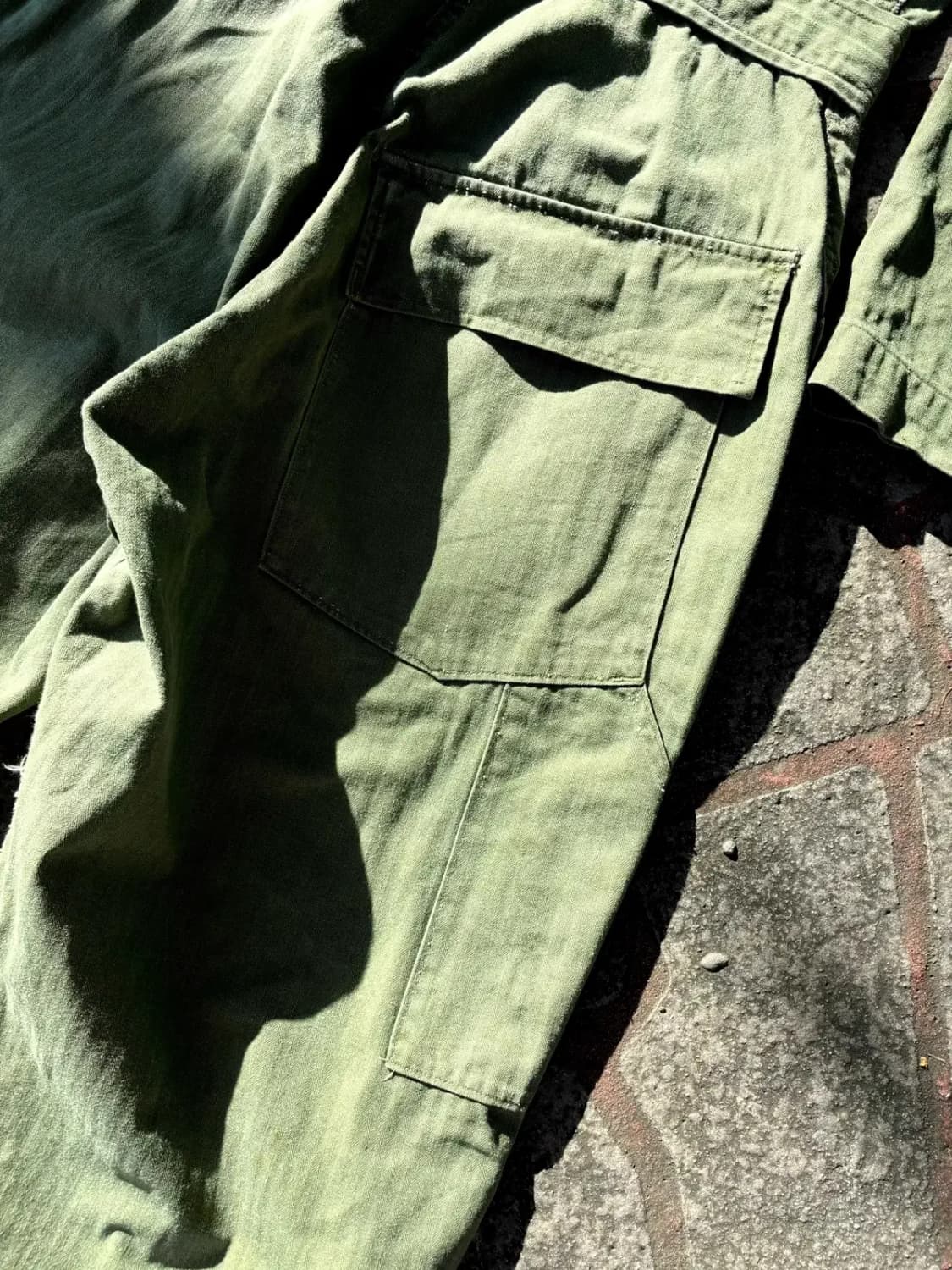 40's 미군 HBT 커버올 ~32 상품이미지10