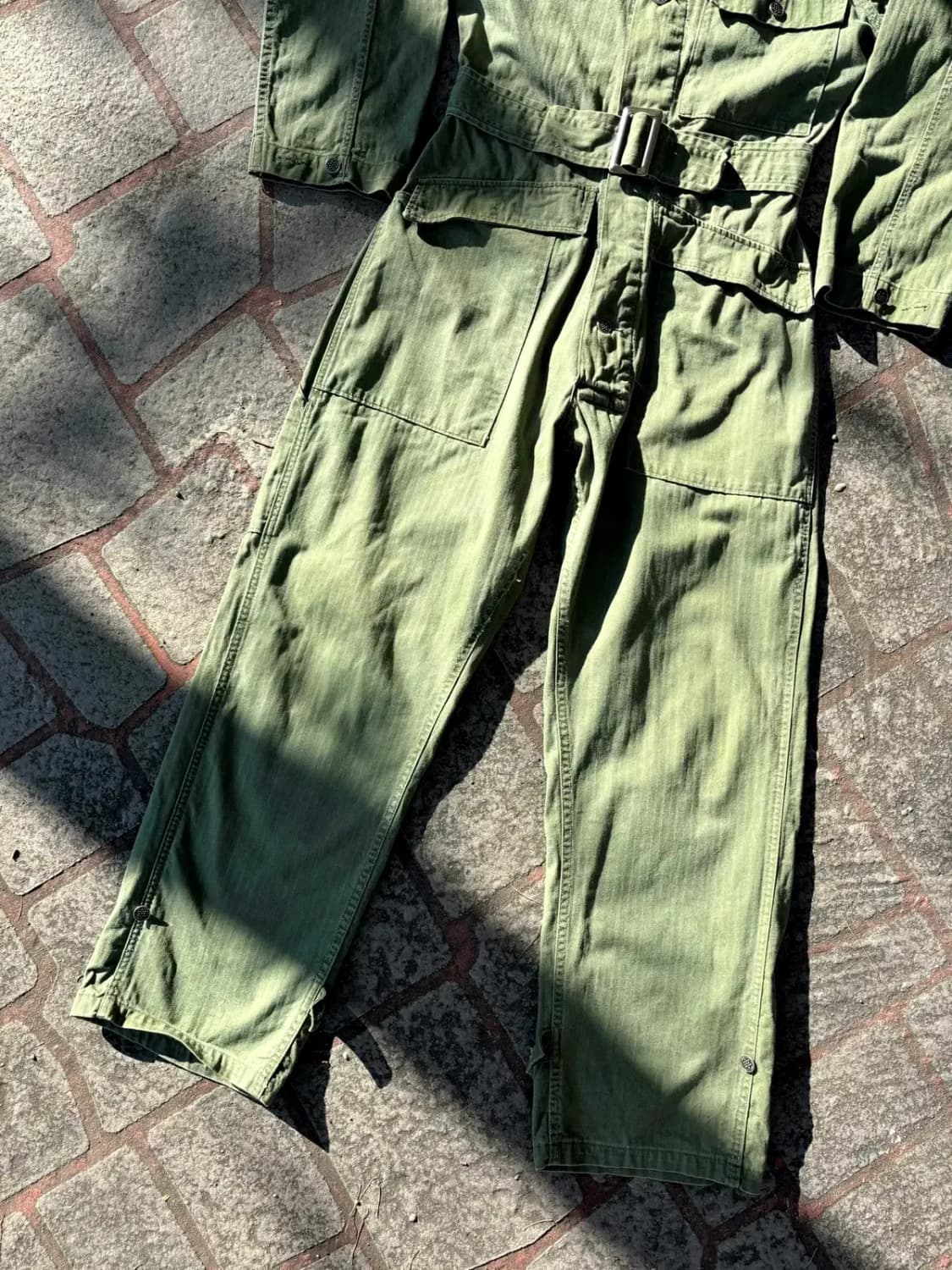 40's 미군 HBT 커버올 ~32 상품이미지2