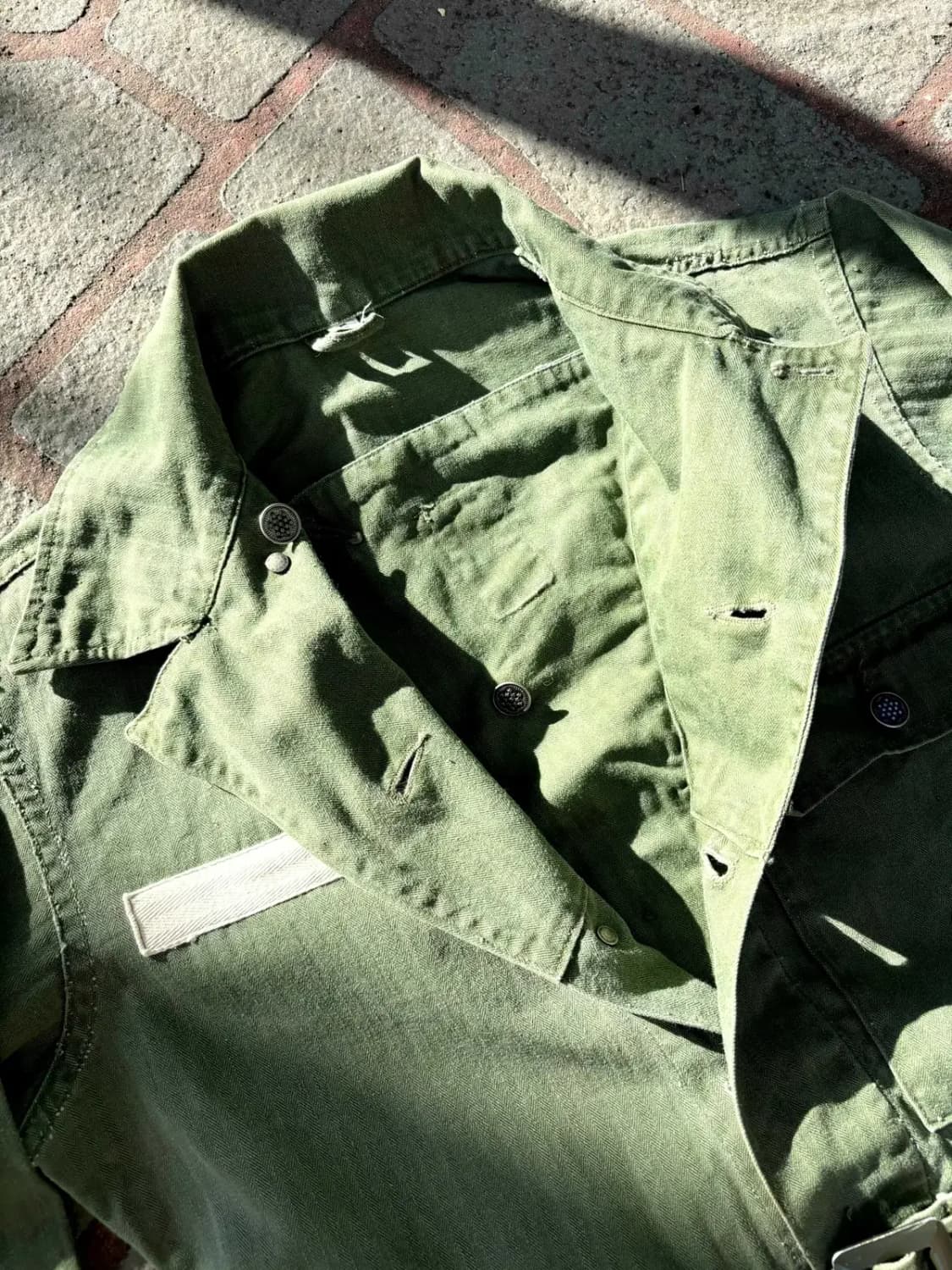 40's 미군 HBT 커버올 ~32 상품이미지6