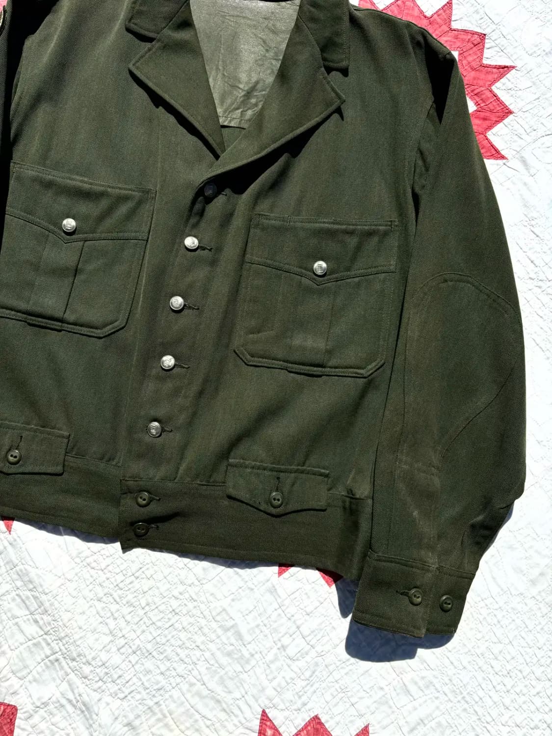 60's NYC MaBSTOA 버스 드라이버 자켓 44R(~105) 상품이미지4