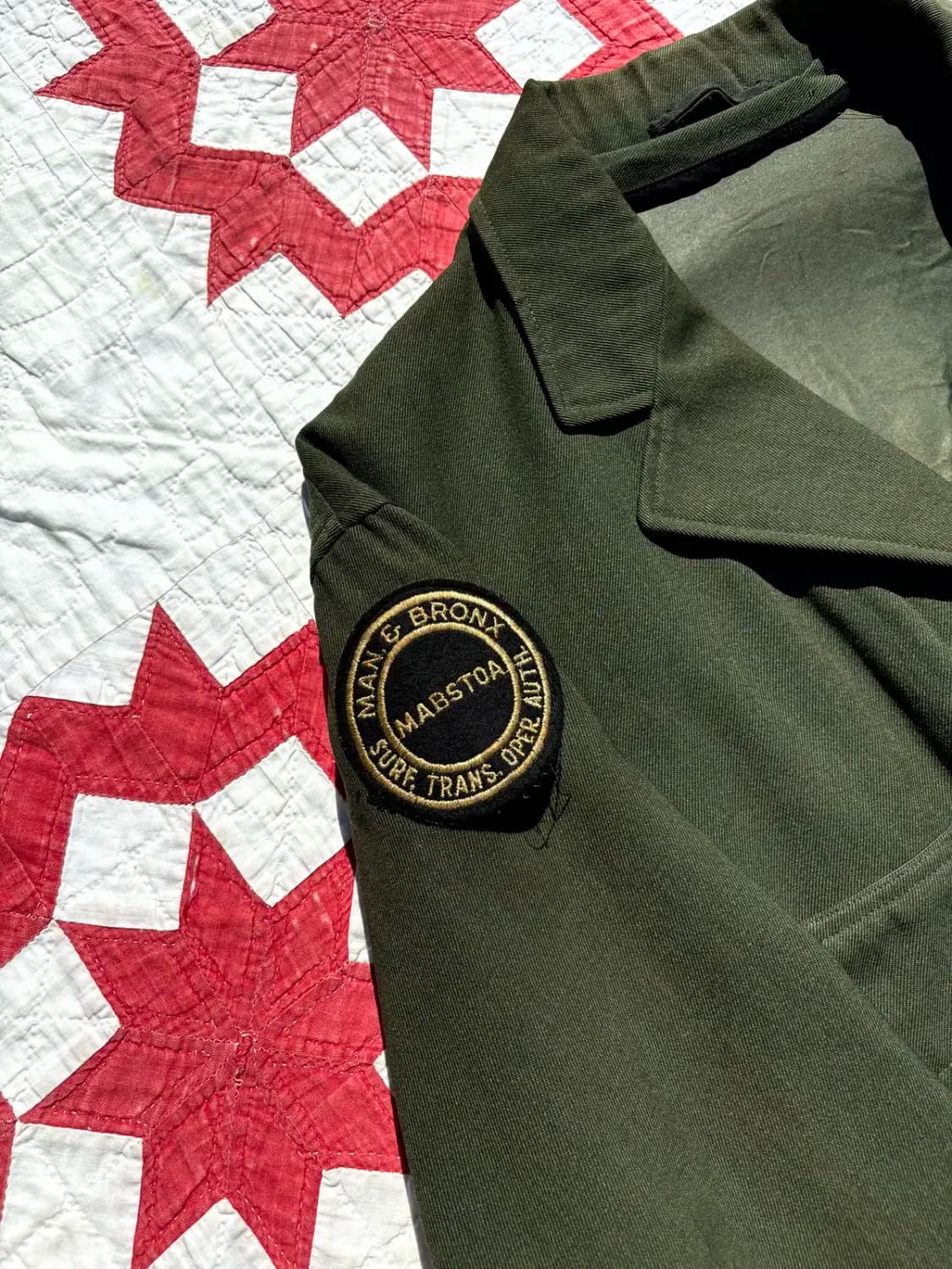 60's NYC MaBSTOA 버스 드라이버 자켓 44R(~105) 상품이미지6