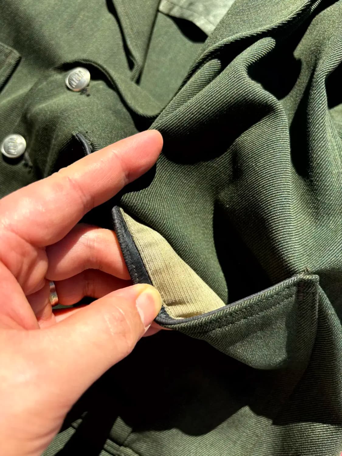 60's NYC MaBSTOA 버스 드라이버 자켓 44R(~105) 상품이미지7