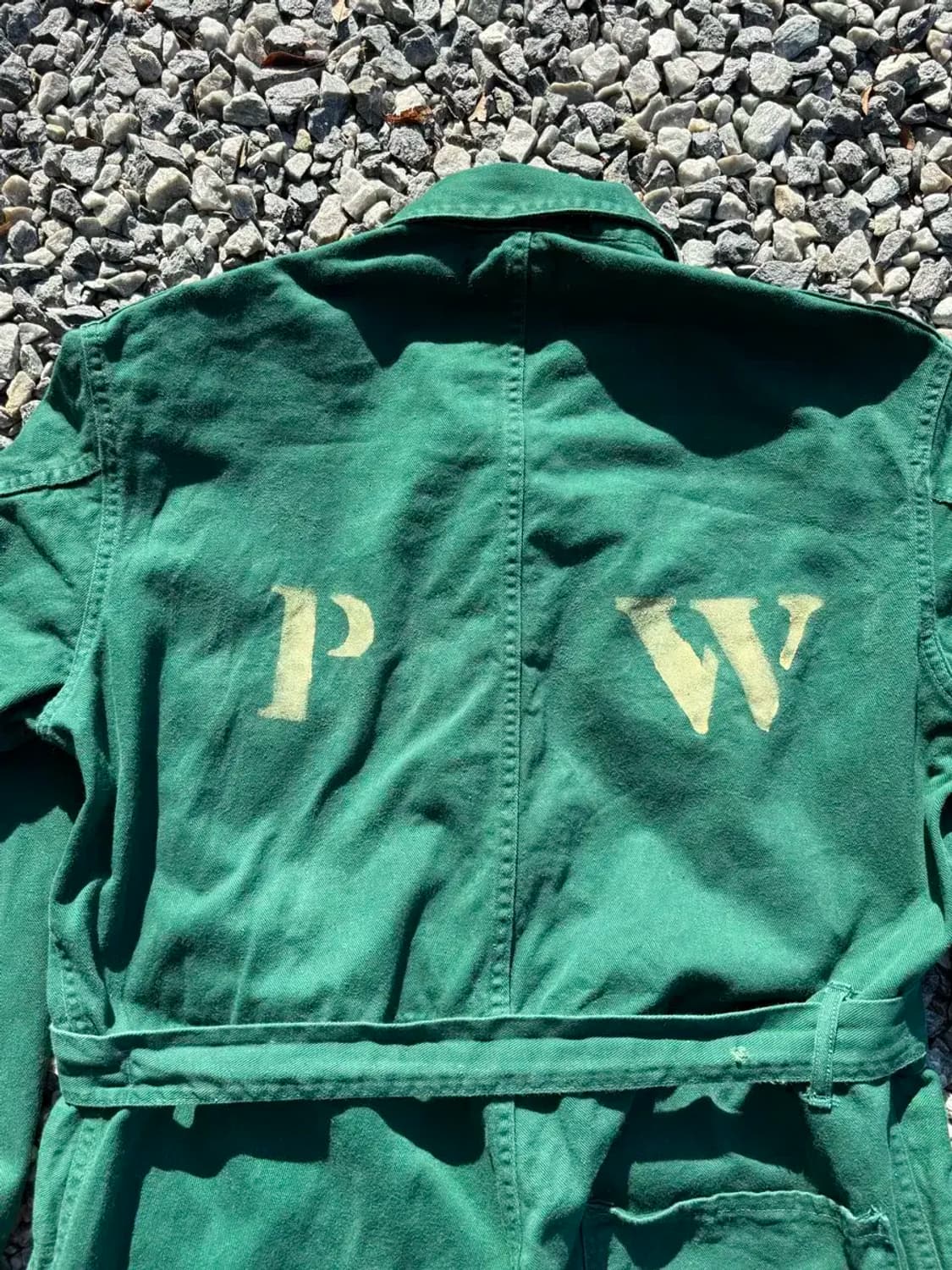 Rare 40's WW2 영국군 PW 커버올 42 상품이미지10