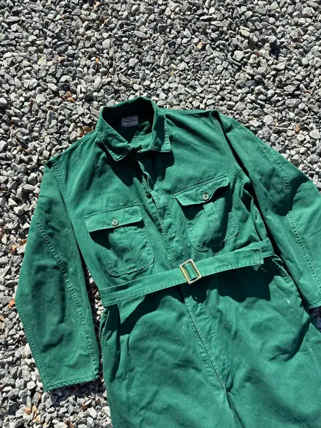 Rare 40's WW2 영국군 PW 커버올 42 상품이미지4