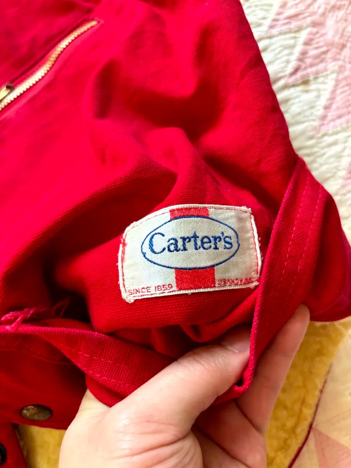 60's Carter's 쉐르파 리버시블 캔버스 베스트 100~103 상품이미지7