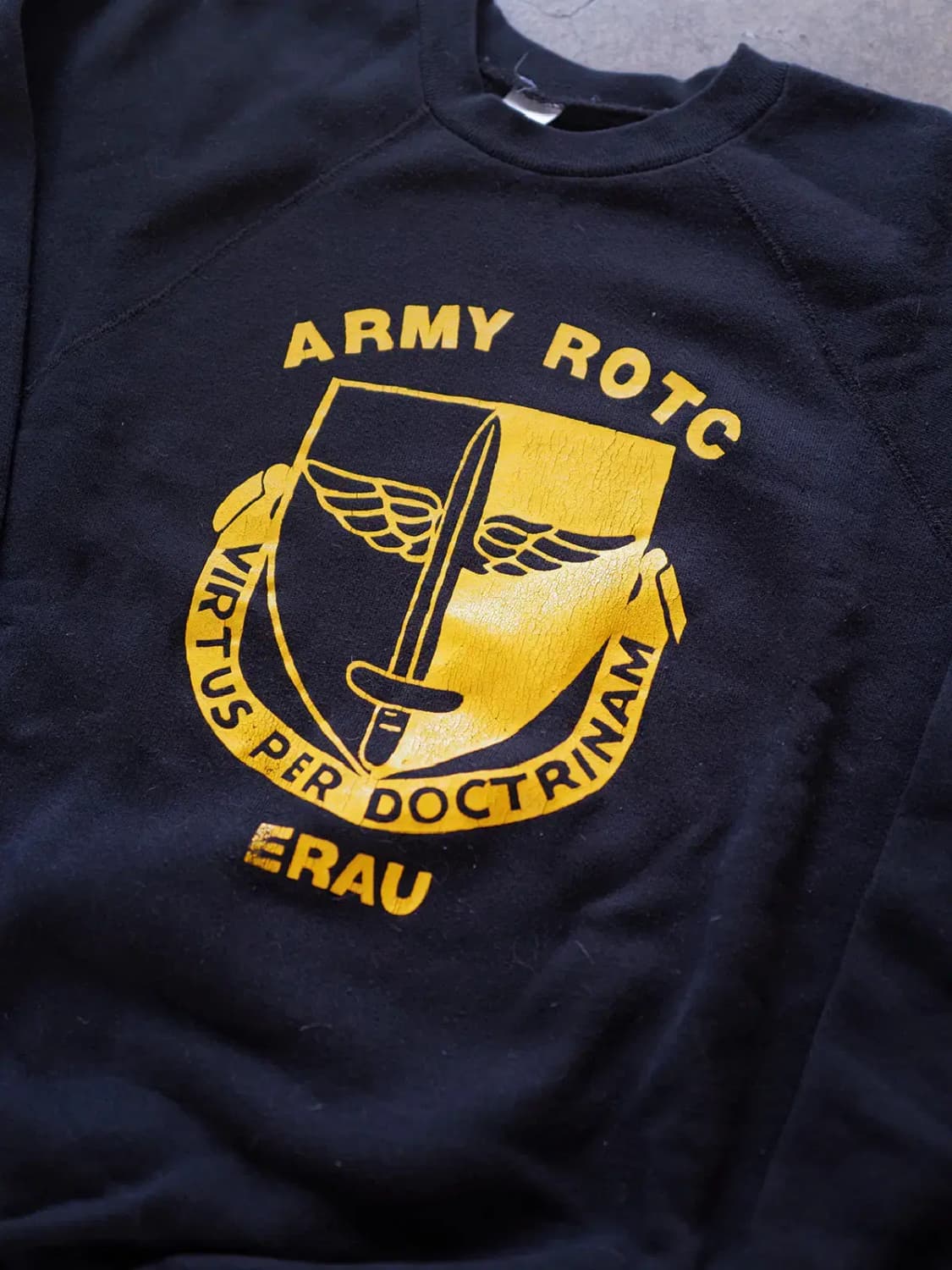 70's U.S. ARMY ROTC 빈티지 스웻셔츠 100 상품이미지2