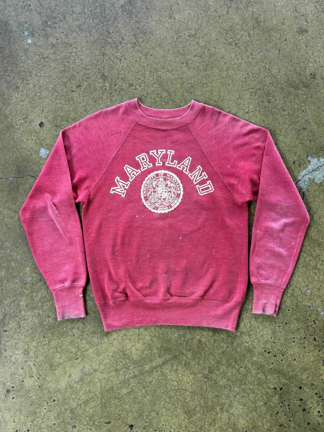 70's 챔피온 MARYLAND Univ. 스웻셔츠 M 상품이미지1