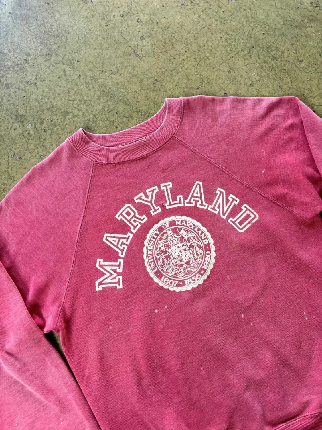 70's 챔피온 MARYLAND Univ. 스웻셔츠 M 상품이미지2