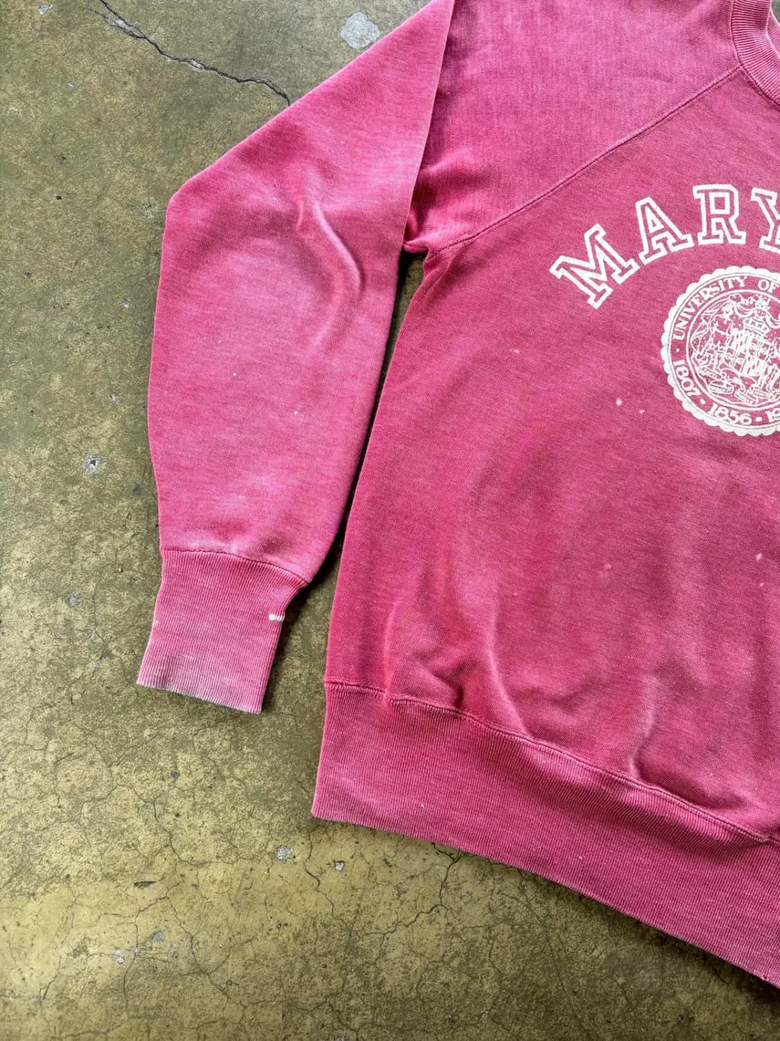 70's 챔피온 MARYLAND Univ. 스웻셔츠 M 상품이미지3