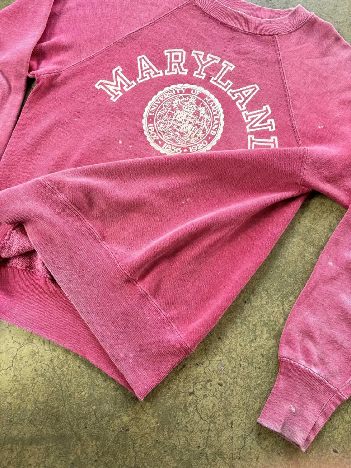 70's 챔피온 MARYLAND Univ. 스웻셔츠 M 상품이미지6