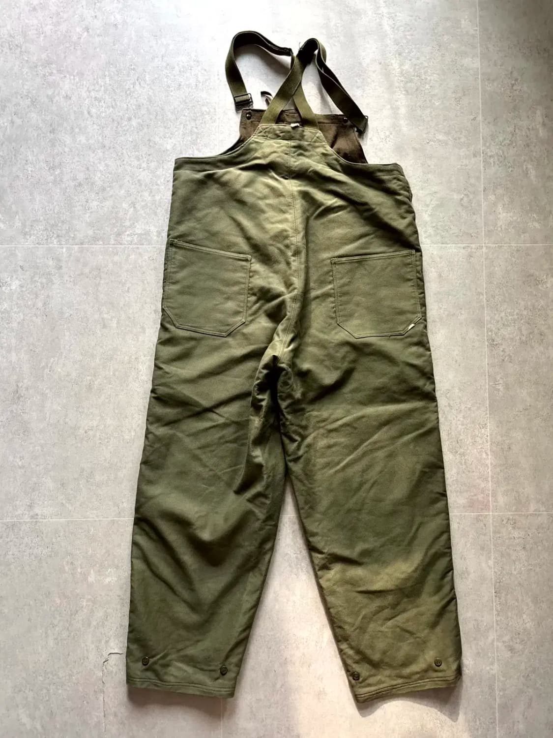 40's WW2 미 해군 덱 오버롤 M(~36)_ 상품이미지6