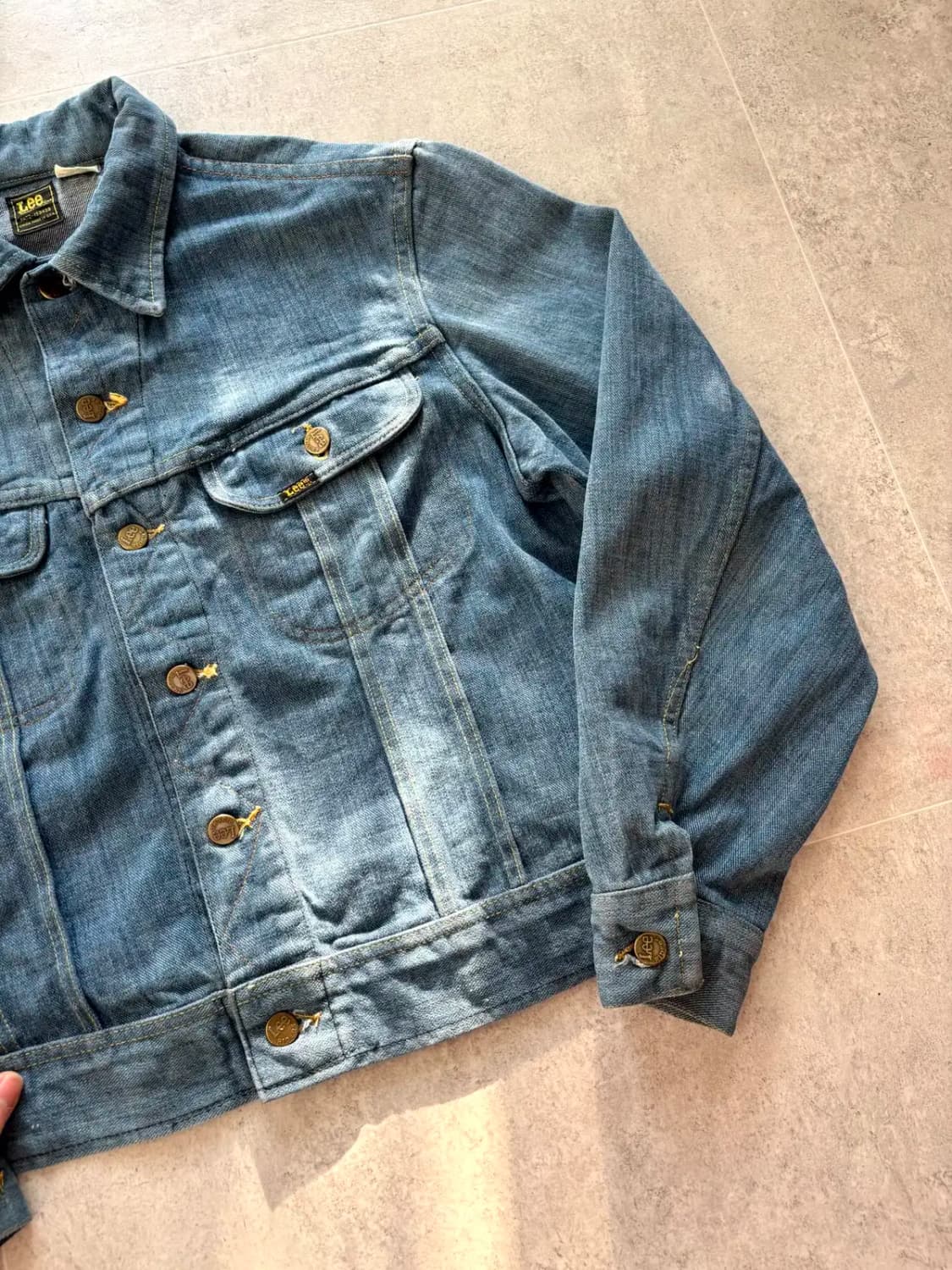 70's Lee 101J 데님 트러커 자켓 100~105 상품이미지6
