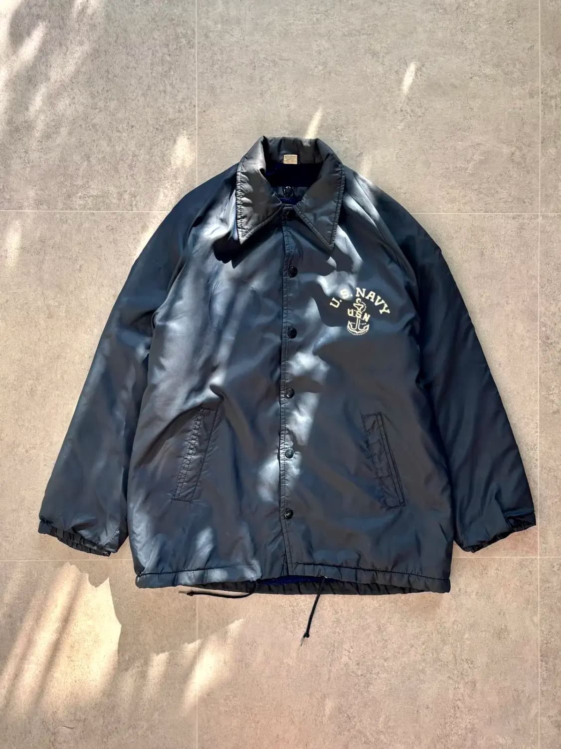 80's U.S. Navy 코치 자켓 S(100) 상품이미지1