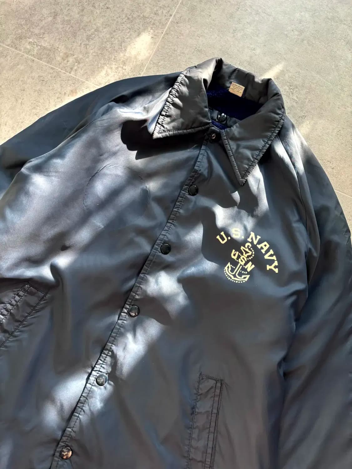 80's U.S. Navy 코치 자켓 S(100) 상품이미지2
