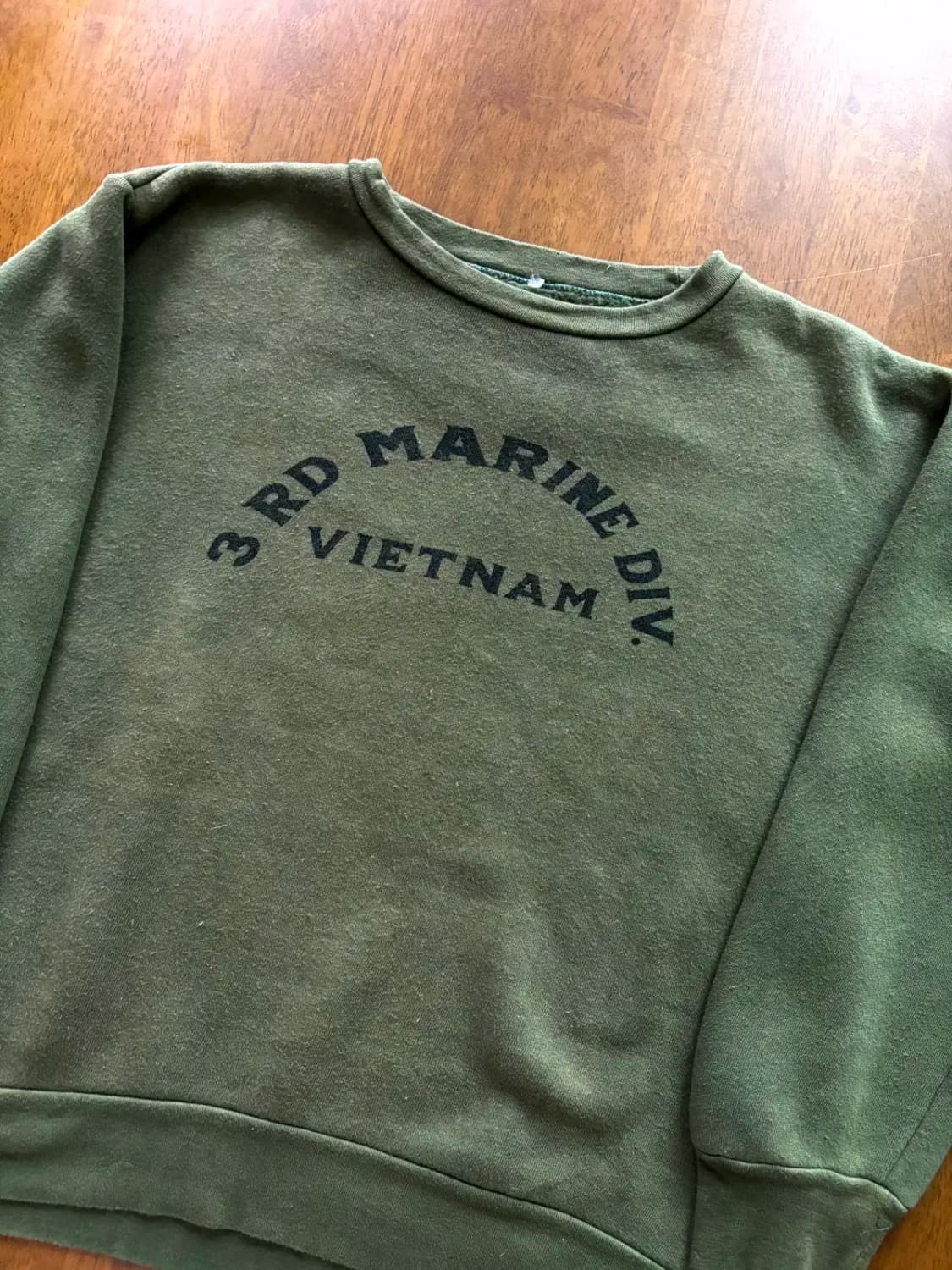 Rare 60's 3rd USMC 베트남 전 스웻셔츠 100 상품이미지1