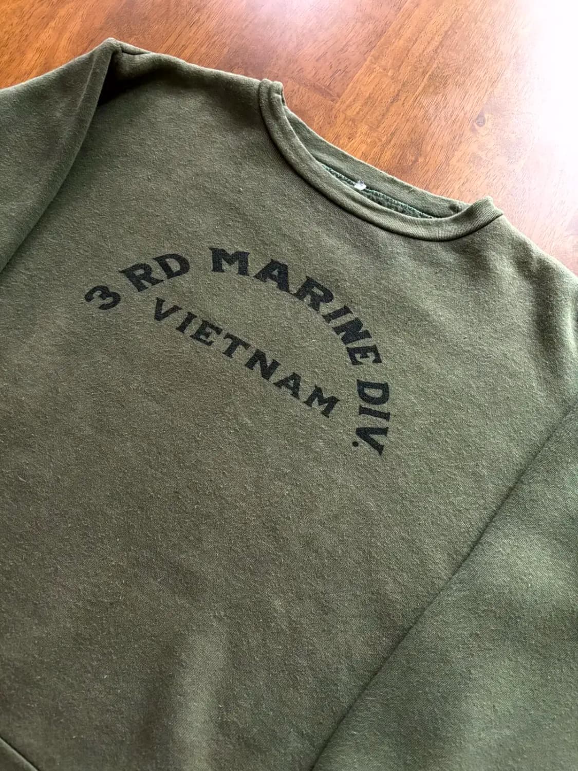 Rare 60's 3rd USMC 베트남 전 스웻셔츠 100 상품이미지3