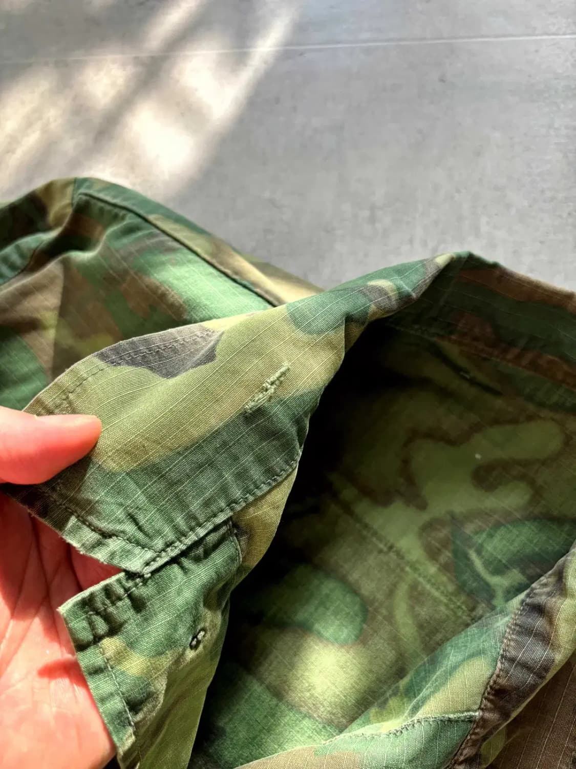 60's USMC ERDL 카모 퍼티그 자켓 100 상품이미지9