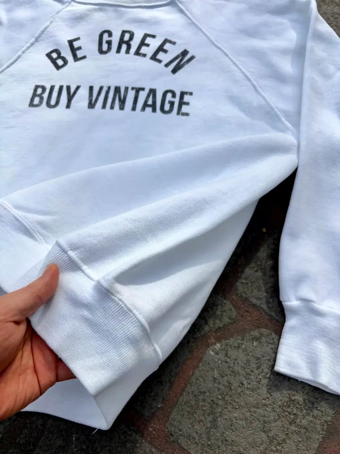 80's BE GREEN BUY VINTAGE 빈티지 스웻셔츠 ~103 상품이미지4