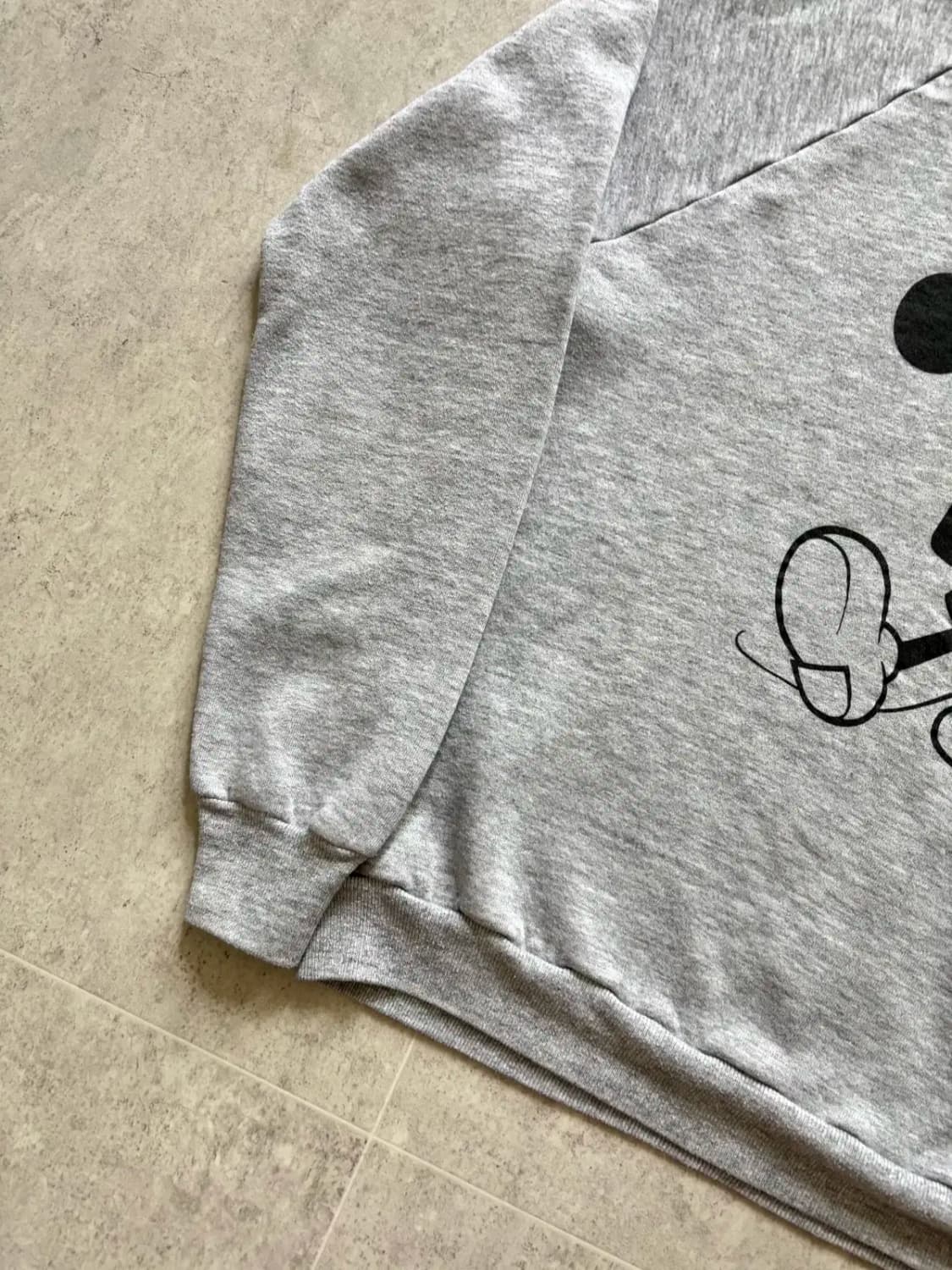 80's 월트 디즈니 오리지널 미키마우스 스웻셔츠 XL(100~105) 상품이미지3
