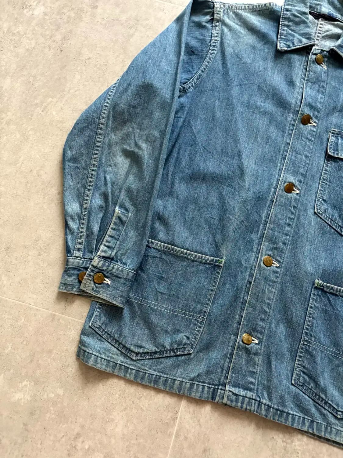 70's Big Smith 데님 초어 자켓 95~100 상품이미지5