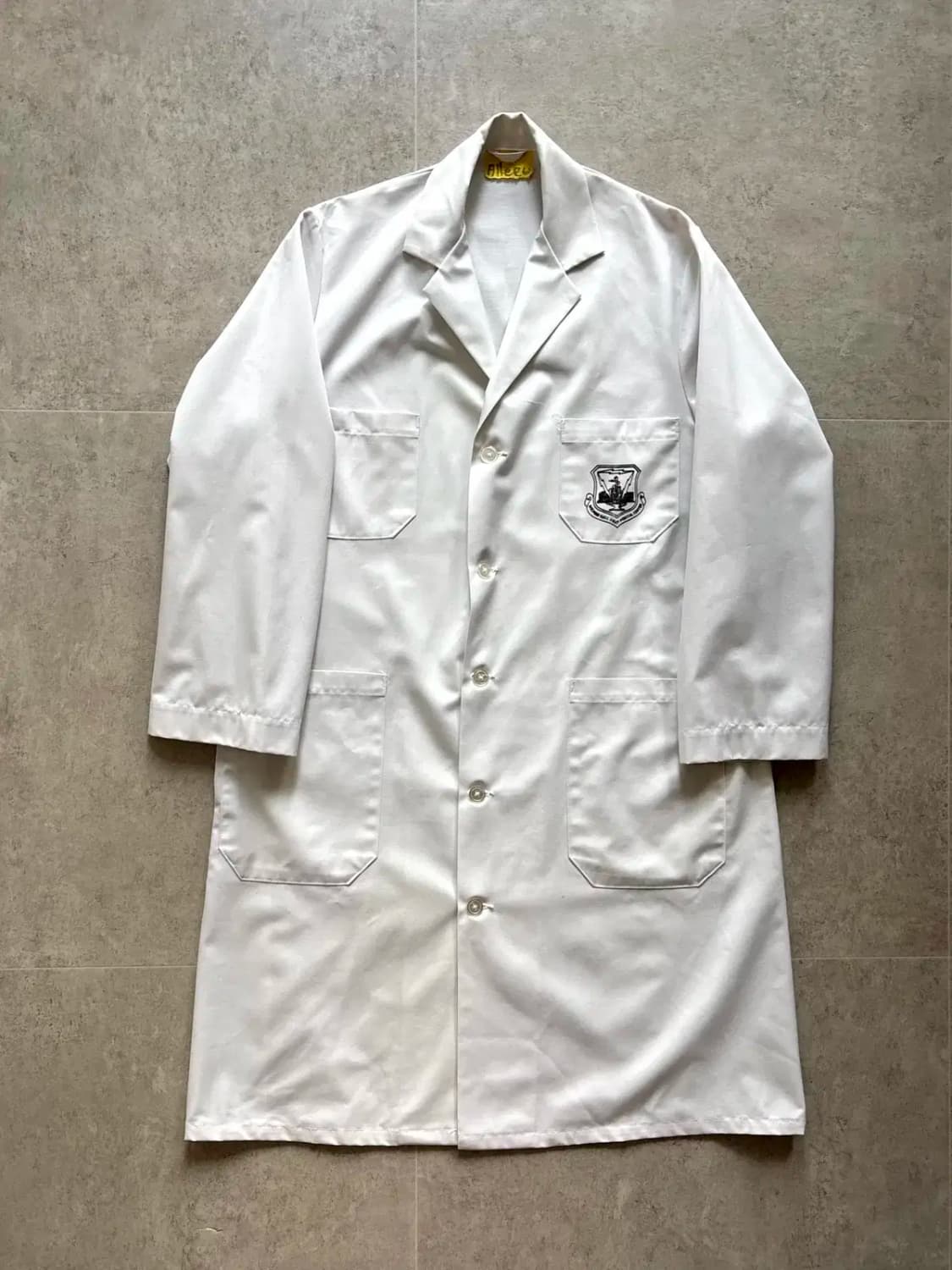 Rare 70's 미 공군 Physician's 메디컬 코트 M 상품이미지1