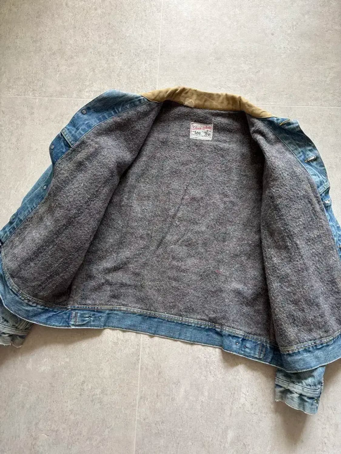 Early 70s Lee 101LJ 스톰라이더 데님 자켓 105 상품이미지9