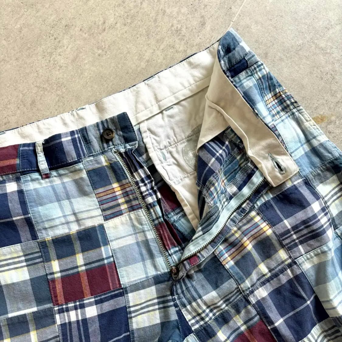 폴로 랄프로렌 패치워크 반바지 35~36" 상품이미지4