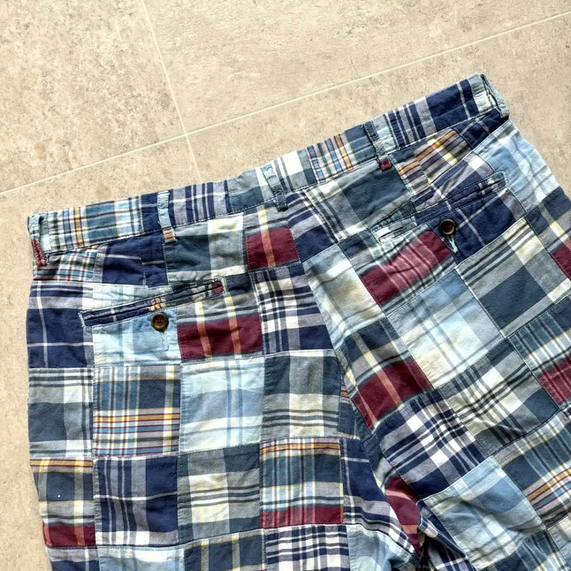 폴로 랄프로렌 패치워크 반바지 35~36" 상품이미지8