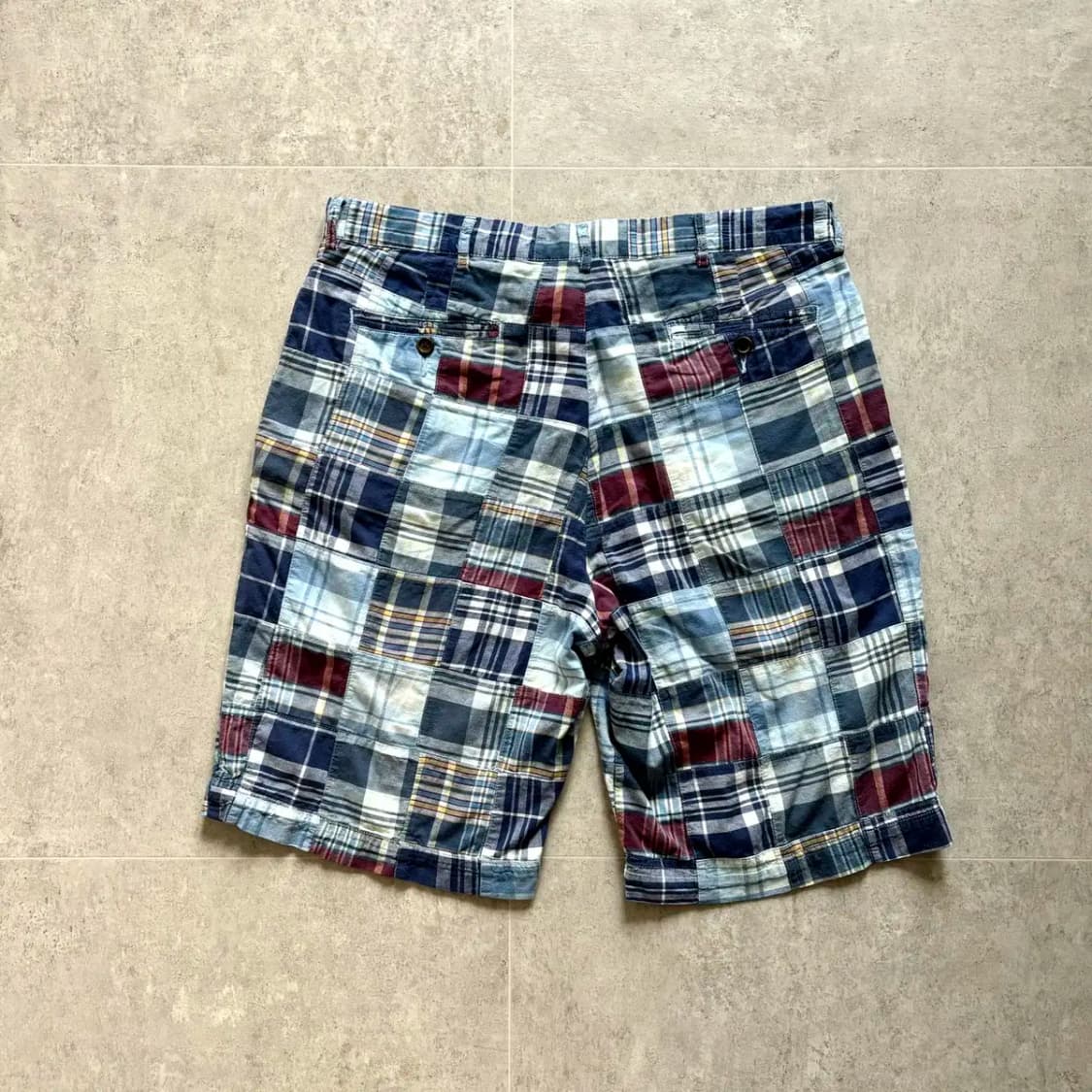 폴로 랄프로렌 패치워크 반바지 35~36" 상품이미지9