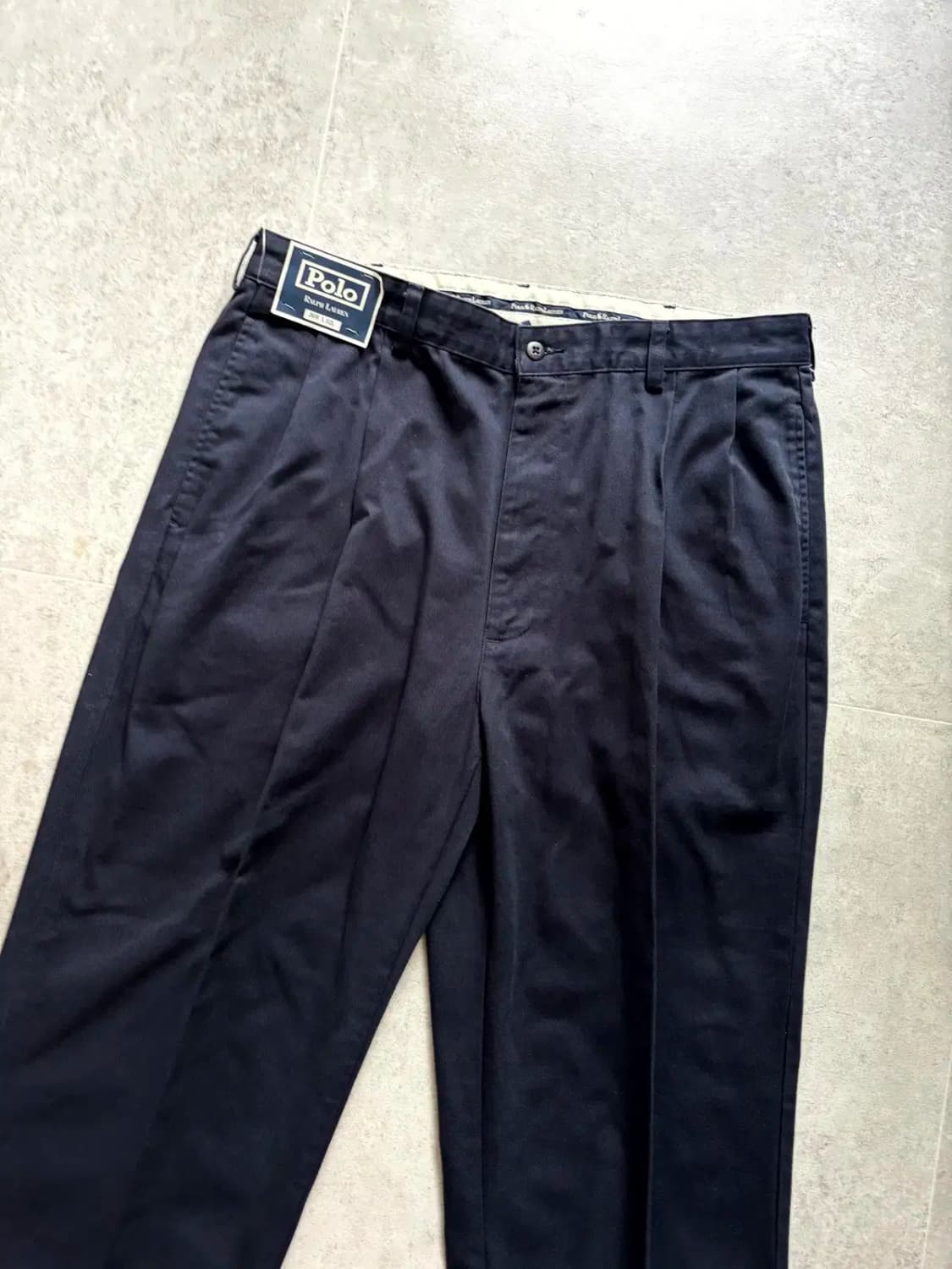90's 폴로 랄프로렌 HAMMOND PANT 36" 데드스탁 상품이미지3