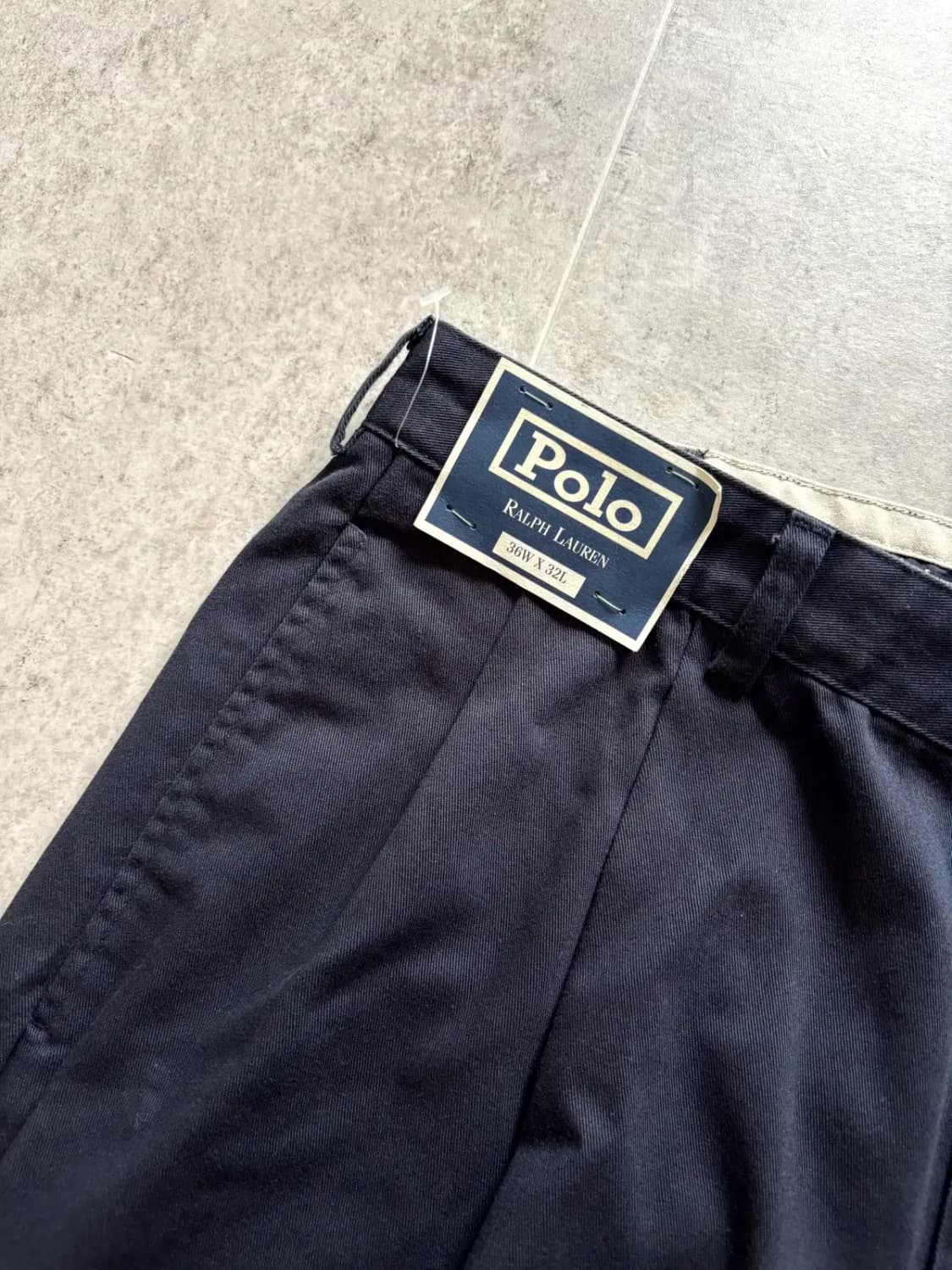 90's 폴로 랄프로렌 HAMMOND PANT 36" 데드스탁 상품이미지4