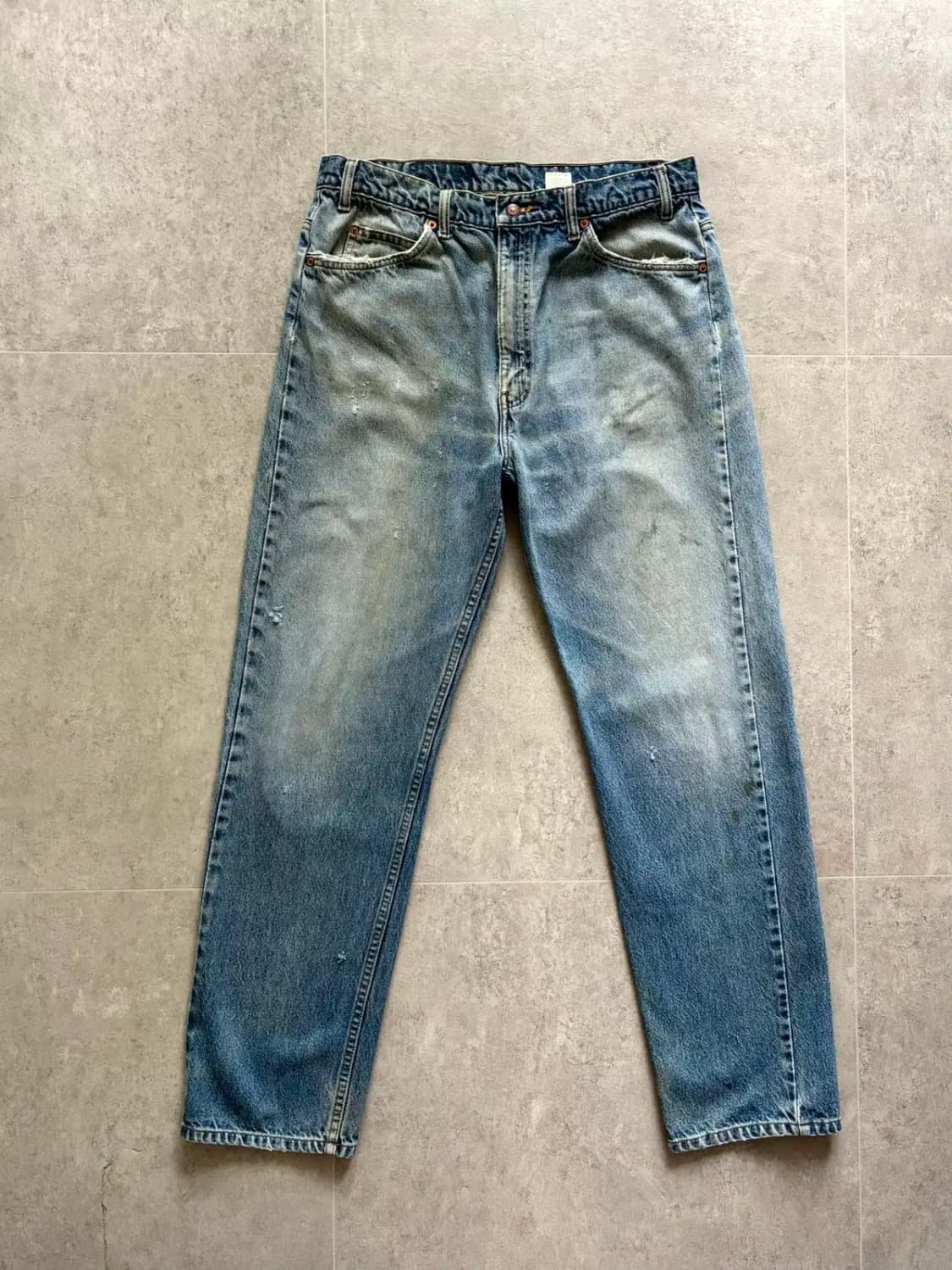 90's 리바이스 505 워싱데님 34" 상품이미지2