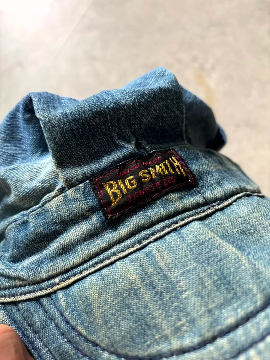 70's BIG SMITH 레일로드 엔지니어 캡 상품이미지3