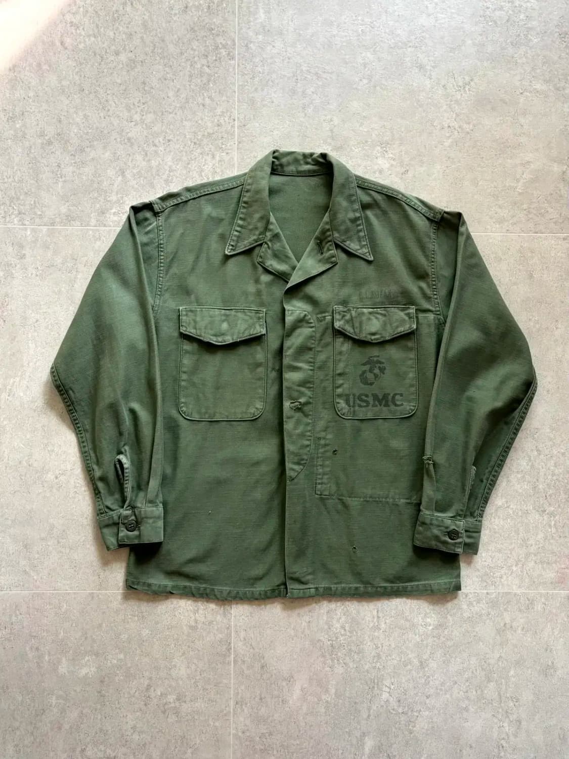 50's USMC P-56 유틸리티 셔츠 100~105 상품이미지1