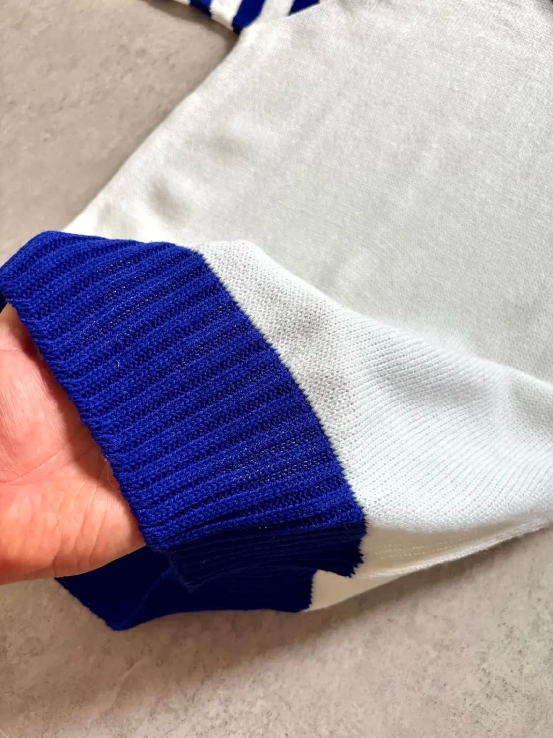 60's Dehen Knitting Co. 숏 슬리브 스웨터 M 데드스탁 상품이미지4