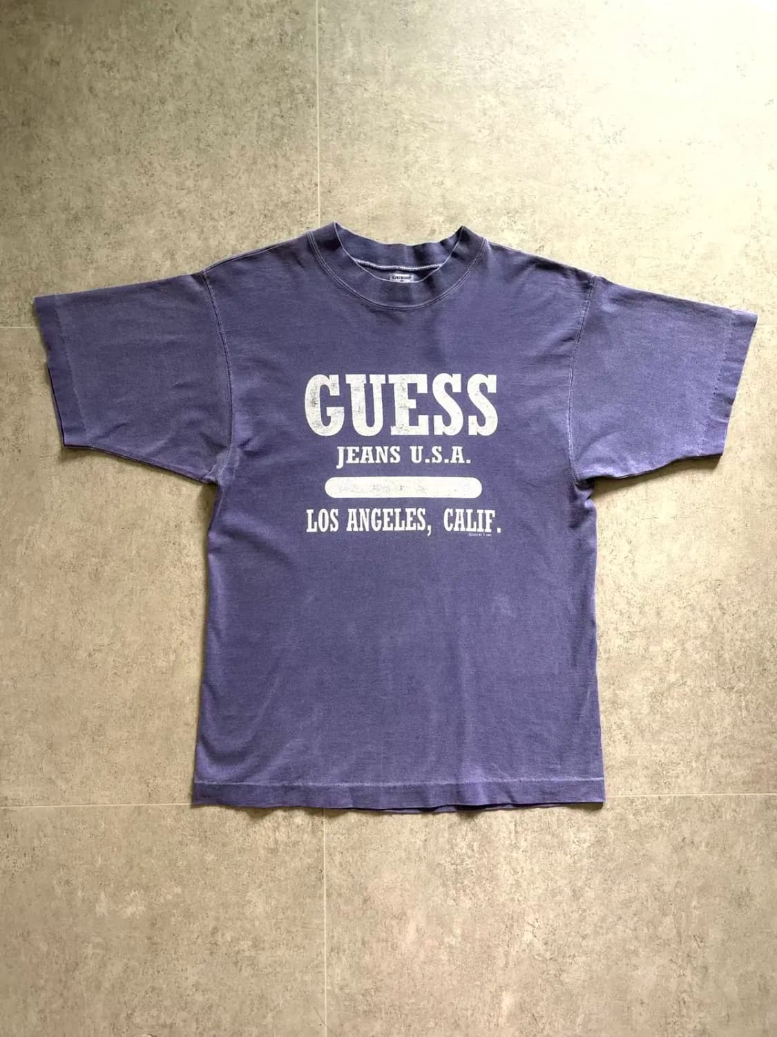 90's GUESS 싱글스티치 티셔츠 M(95~100) USA MADE 상품이미지1