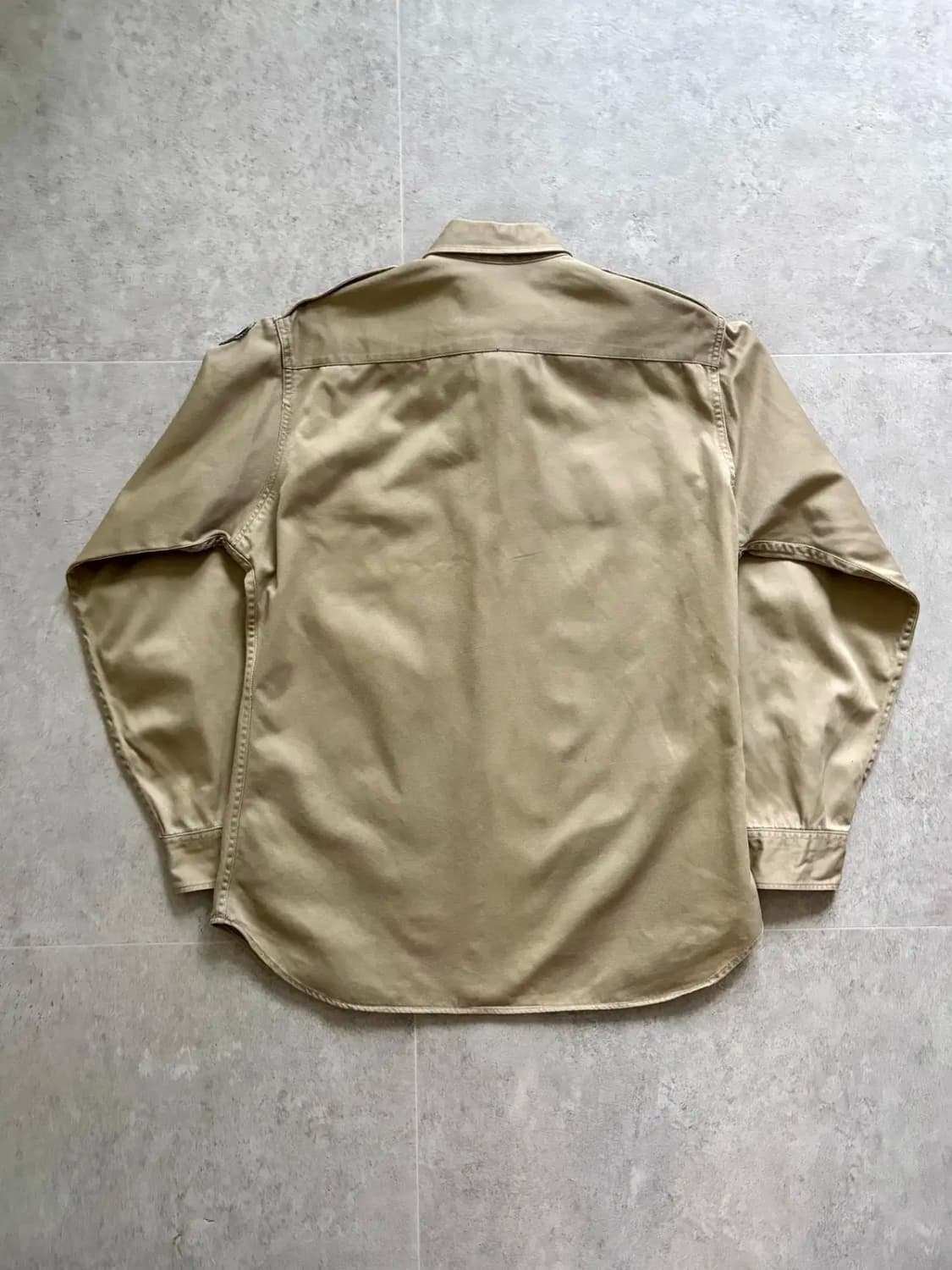 50's 미군 35th Infantry Div. 오피서 셔츠 ~103 상품이미지7