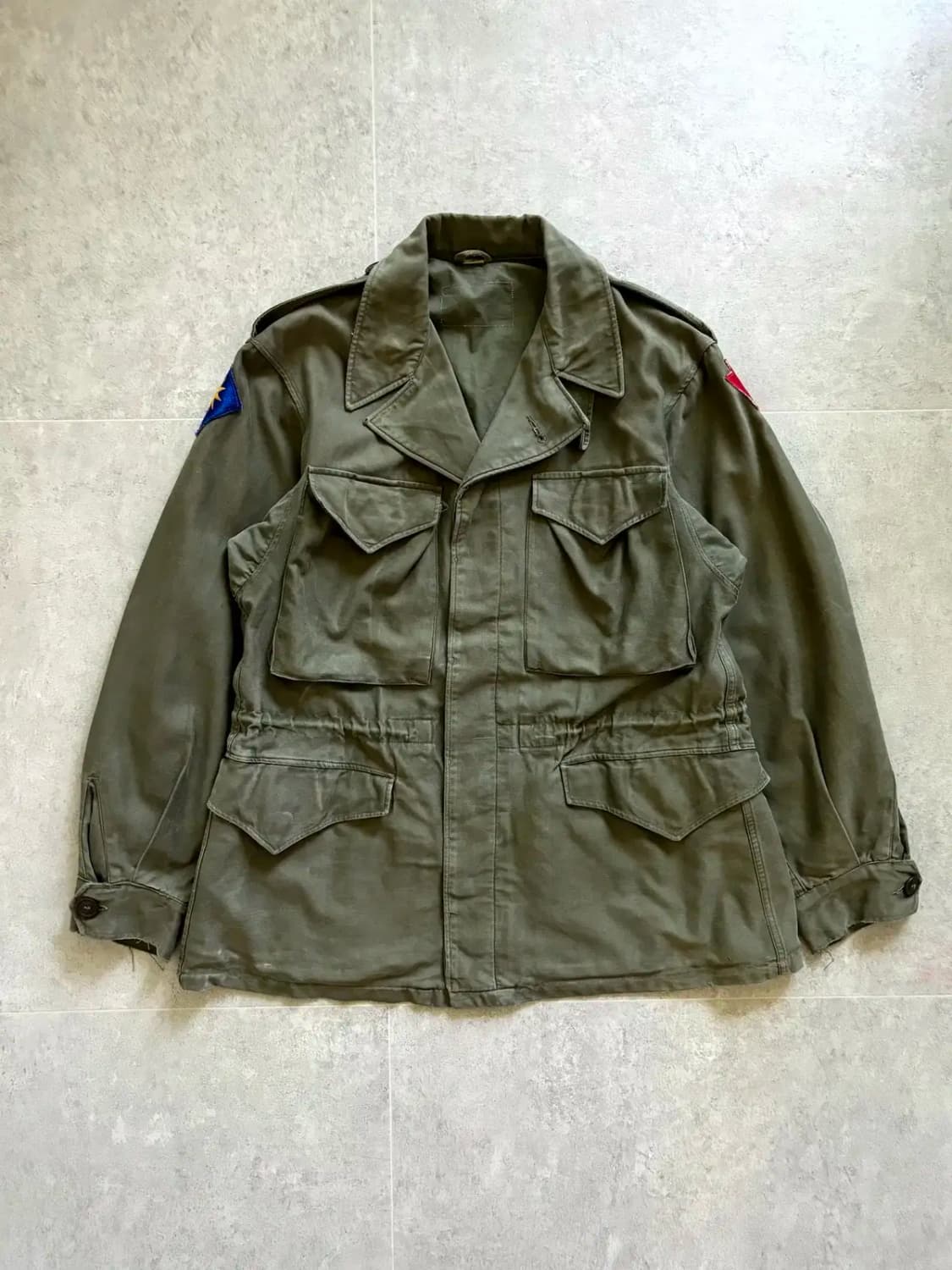 40's WW2 미군 M-43 필드 자켓 36R(100~103) 상품이미지1