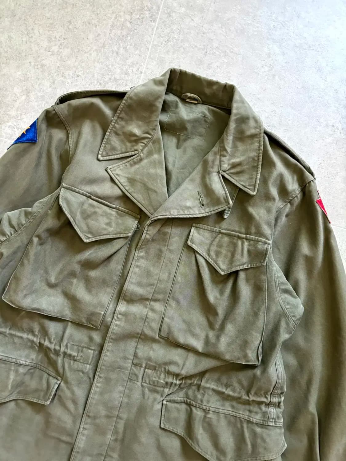 40's WW2 미군 M-43 필드 자켓 36R(100~103) 상품이미지2
