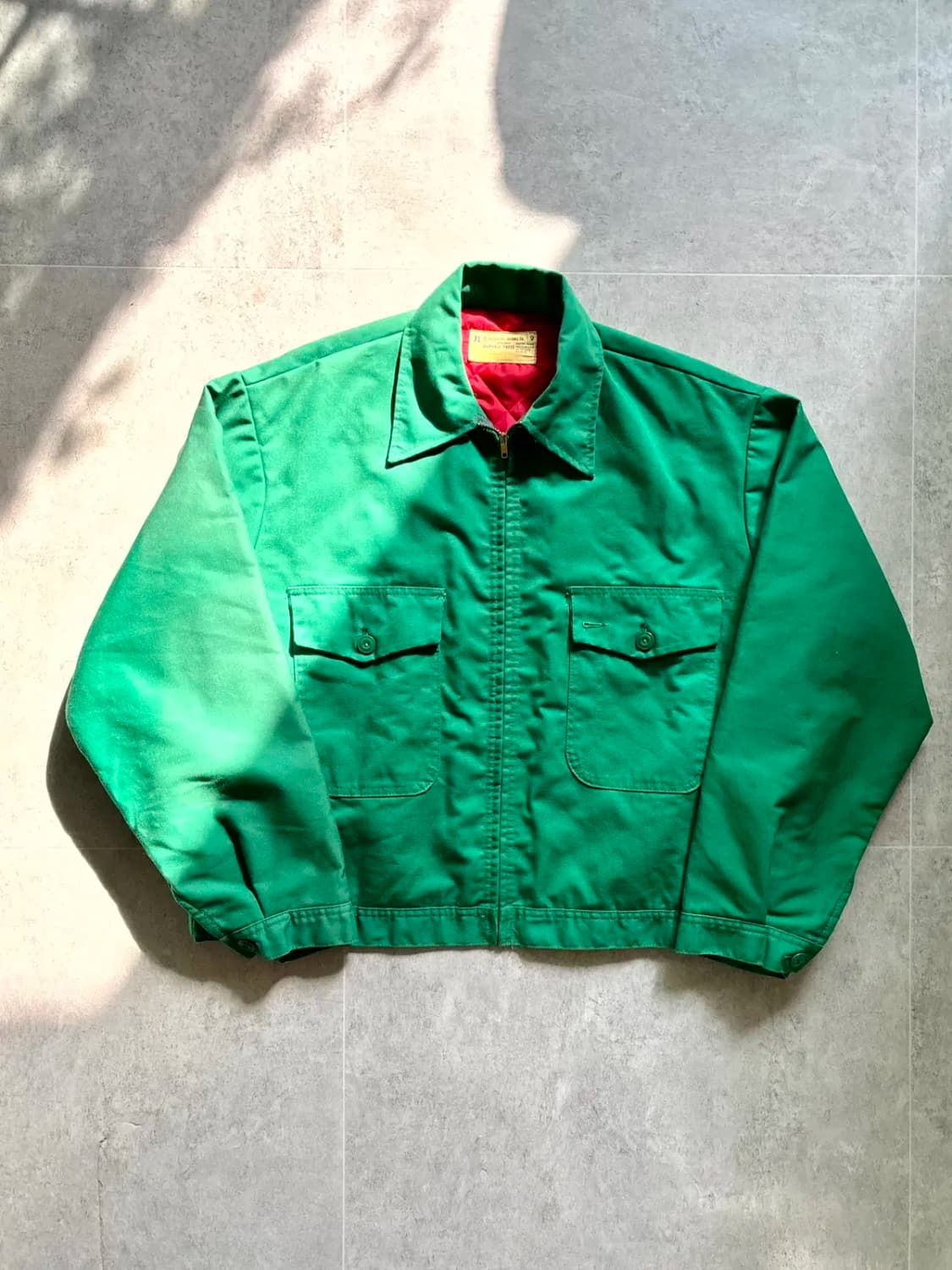 60's UNIVERSAL OVERALL CO. 7UP 워크 자켓 XL 상품이미지1