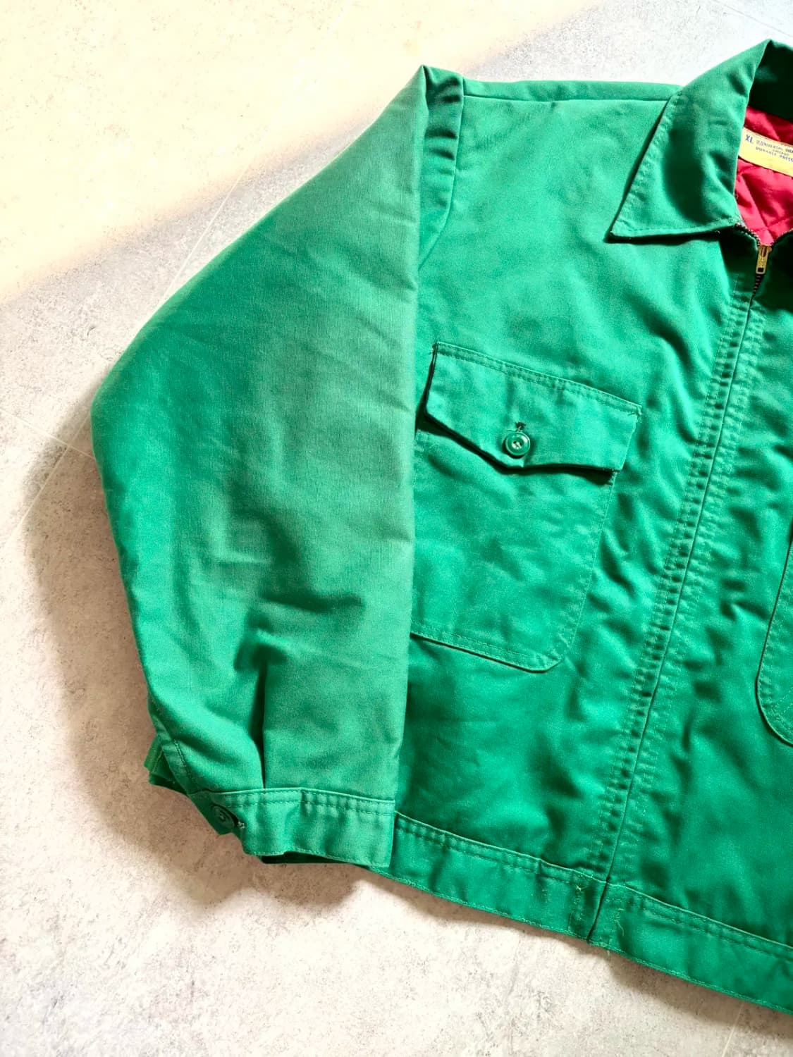 60's UNIVERSAL OVERALL CO. 7UP 워크 자켓 XL 상품이미지3