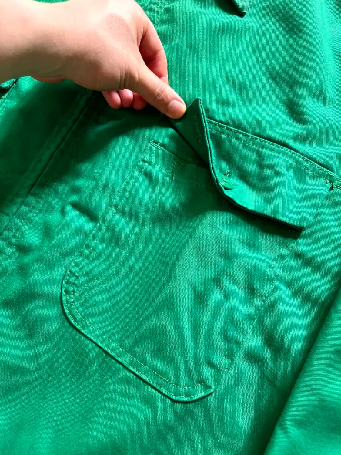 60's UNIVERSAL OVERALL CO. 7UP 워크 자켓 XL 상품이미지5