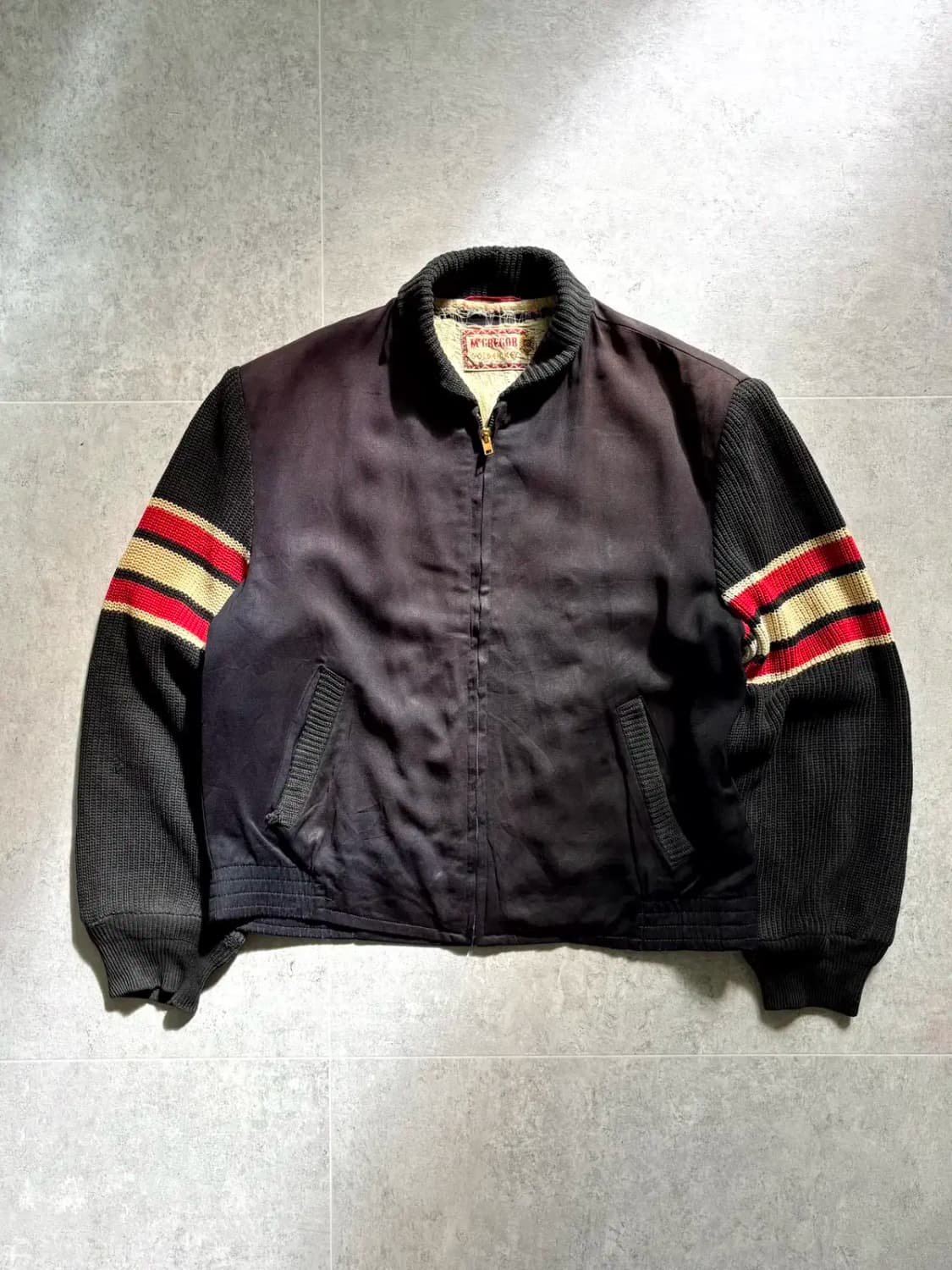 60's McGregoer 'GOLDEN KNIT' 자켓 M 상품이미지1
